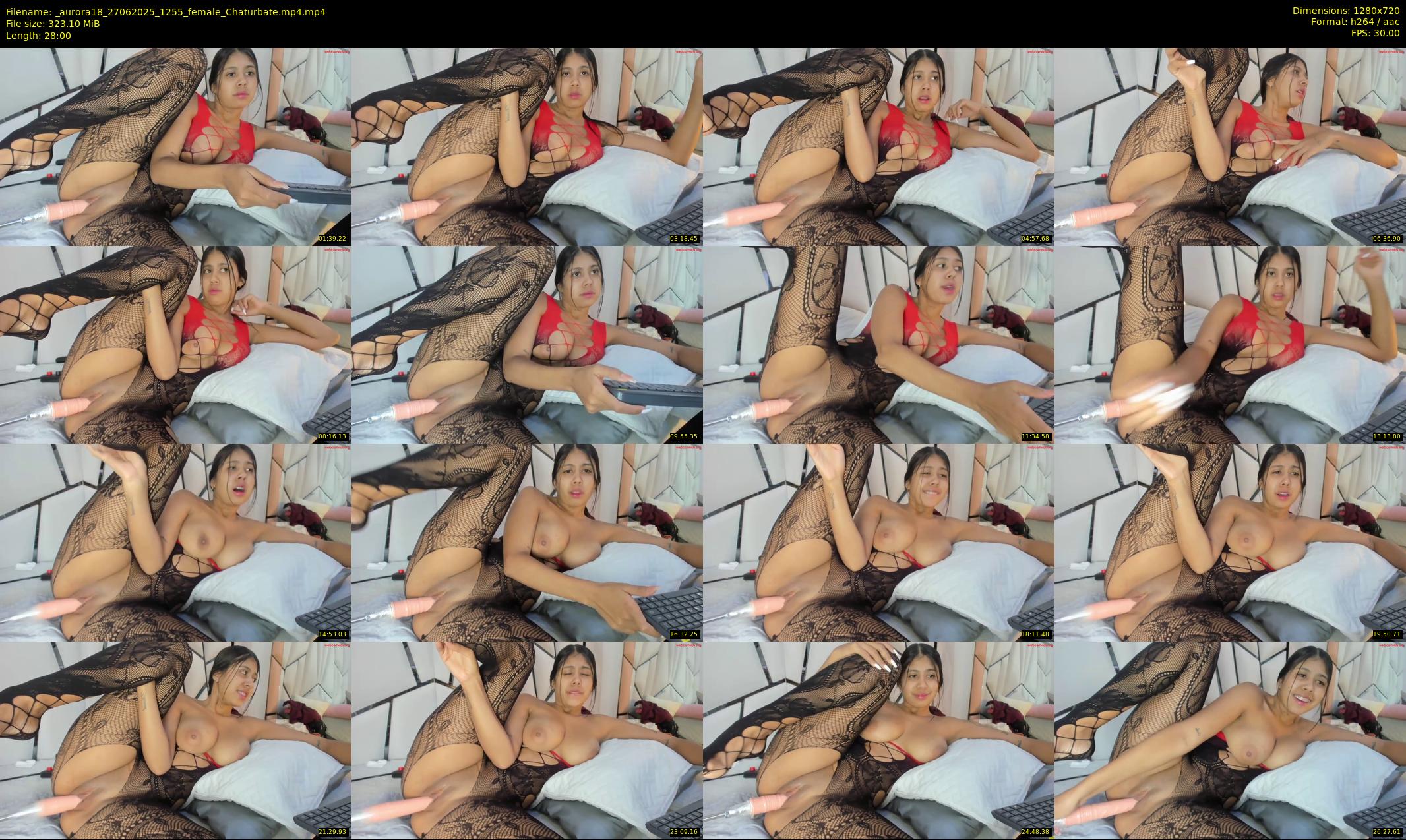 _aurora18 — 28 minute Chaturbate female cam show recording, 720p, Jun 27, 2025