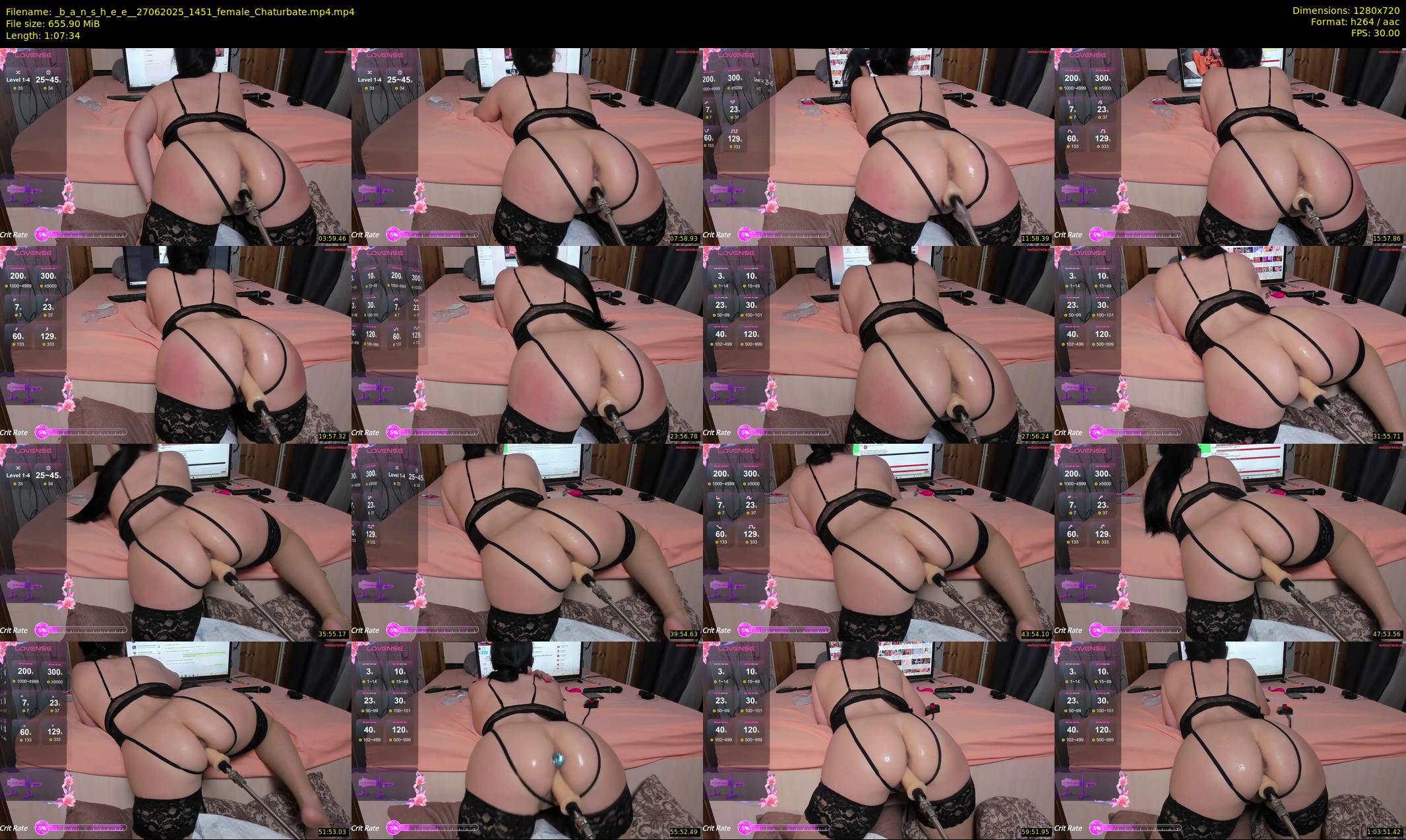 _b_a_n_s_h_e_e_ — 68 minute Chaturbate female cam show recording, 720p, Jun 27, 2025