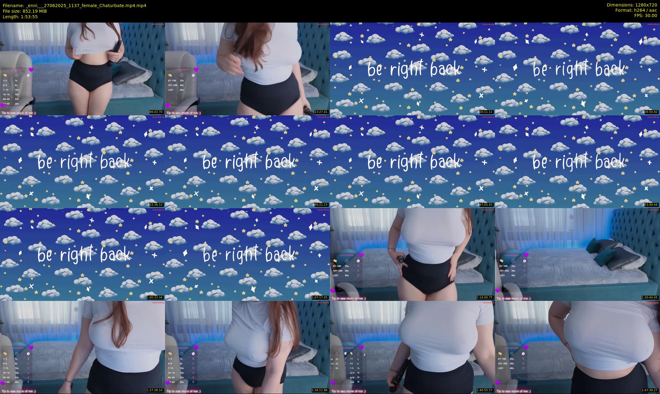 _enni__ — 114 minute Chaturbate female cam show recording, 720p, Jun 27, 2025