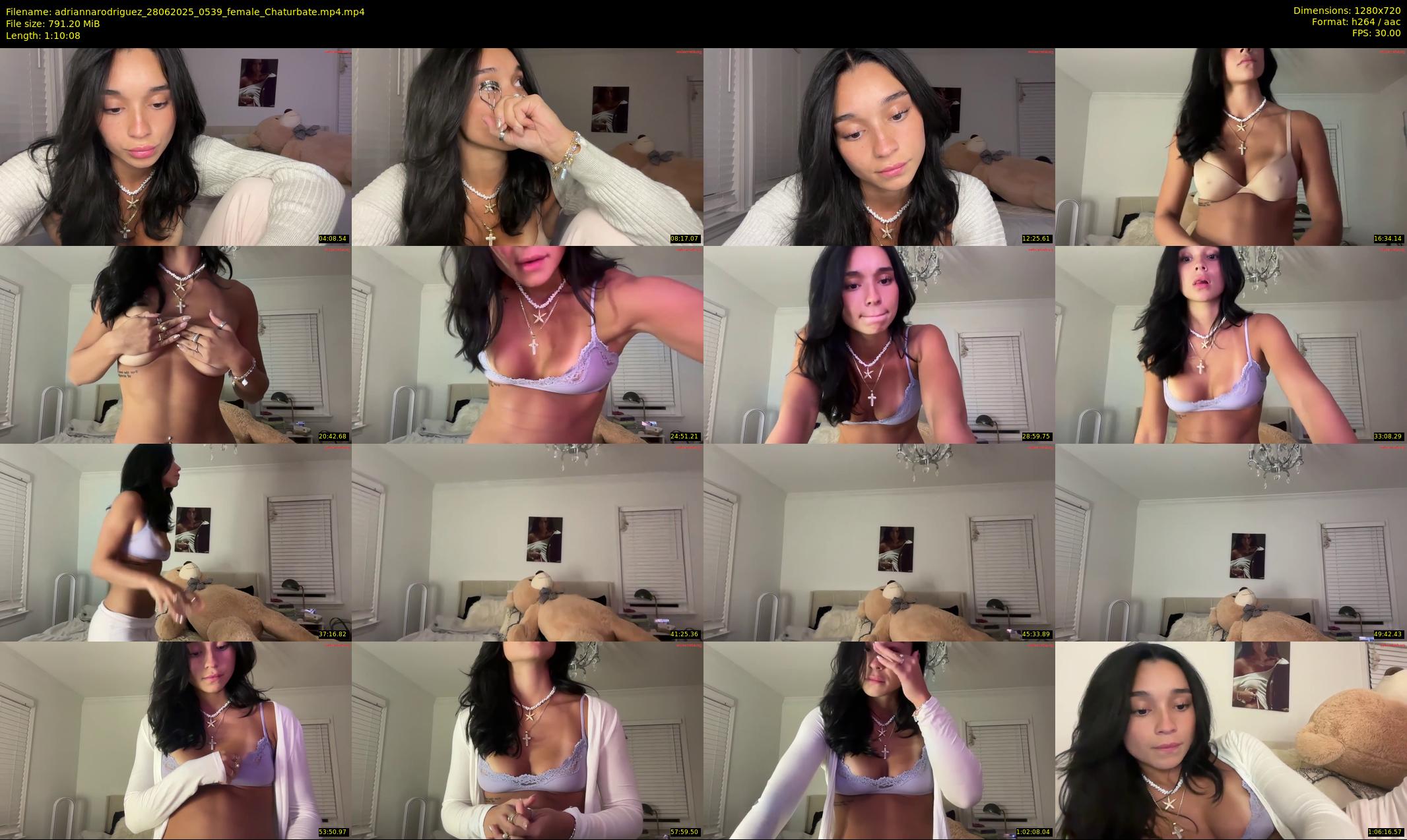 adriannarodriguez — 71 minute Chaturbate female cam show recording, 720p, Jun 28, 2025