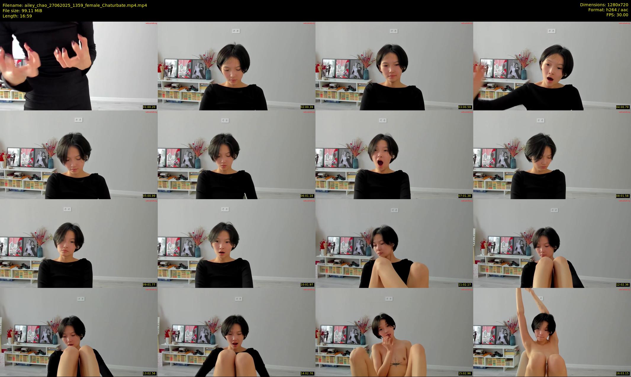 ailey_chao — 17 minute Chaturbate female cam show recording, 720p, Jun 27, 2025