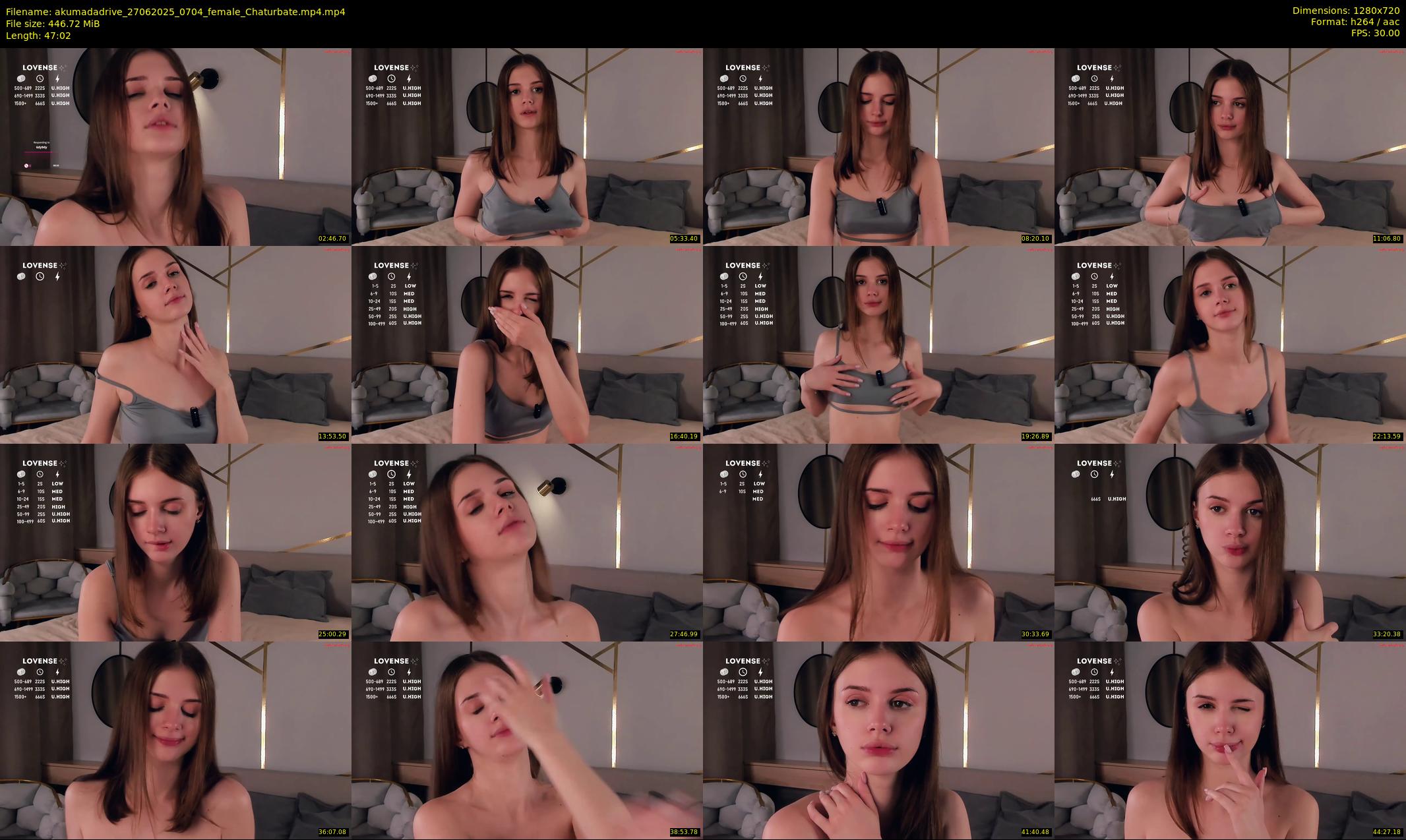 akumadadrive — 48 minute Chaturbate female cam show recording, 720p, Jun 27, 2025