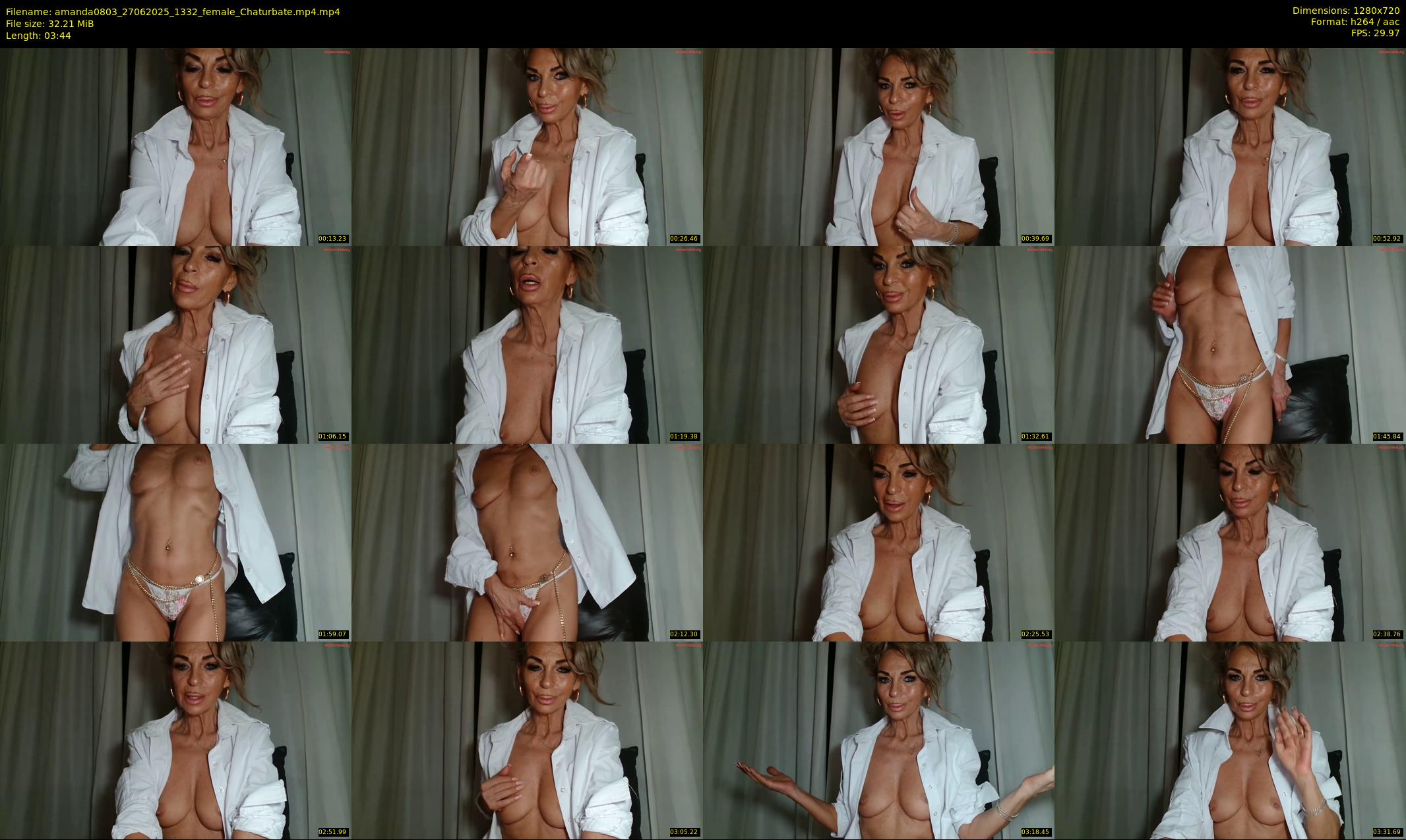 amanda0803 — 4 minute Chaturbate female cam show recording, 720p, Jun 27, 2025