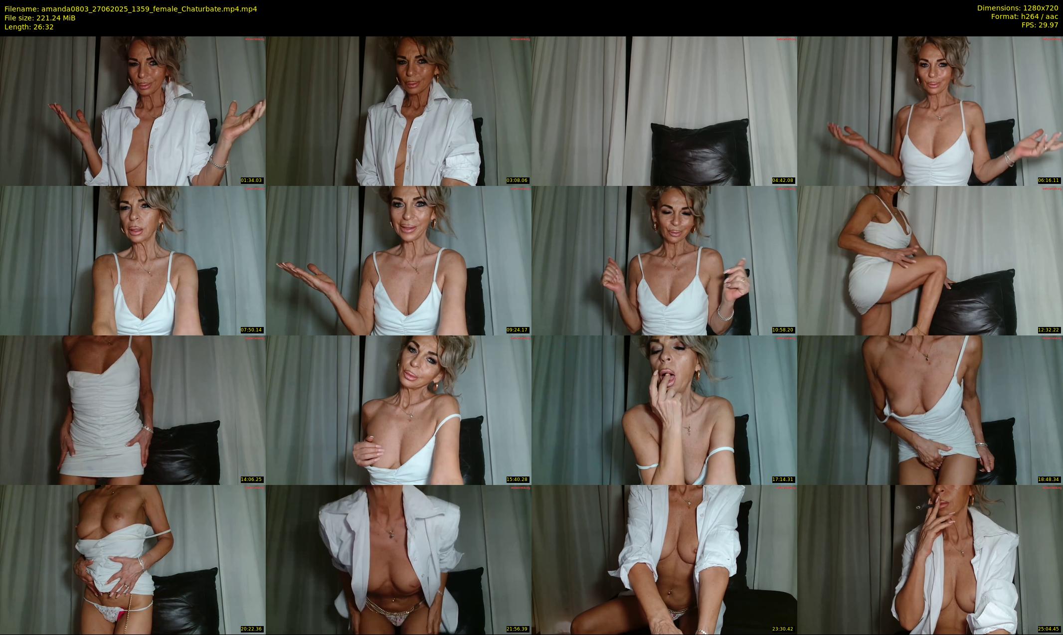 amanda0803 — 27 minute Chaturbate female cam show recording, 720p, Jun 27, 2025