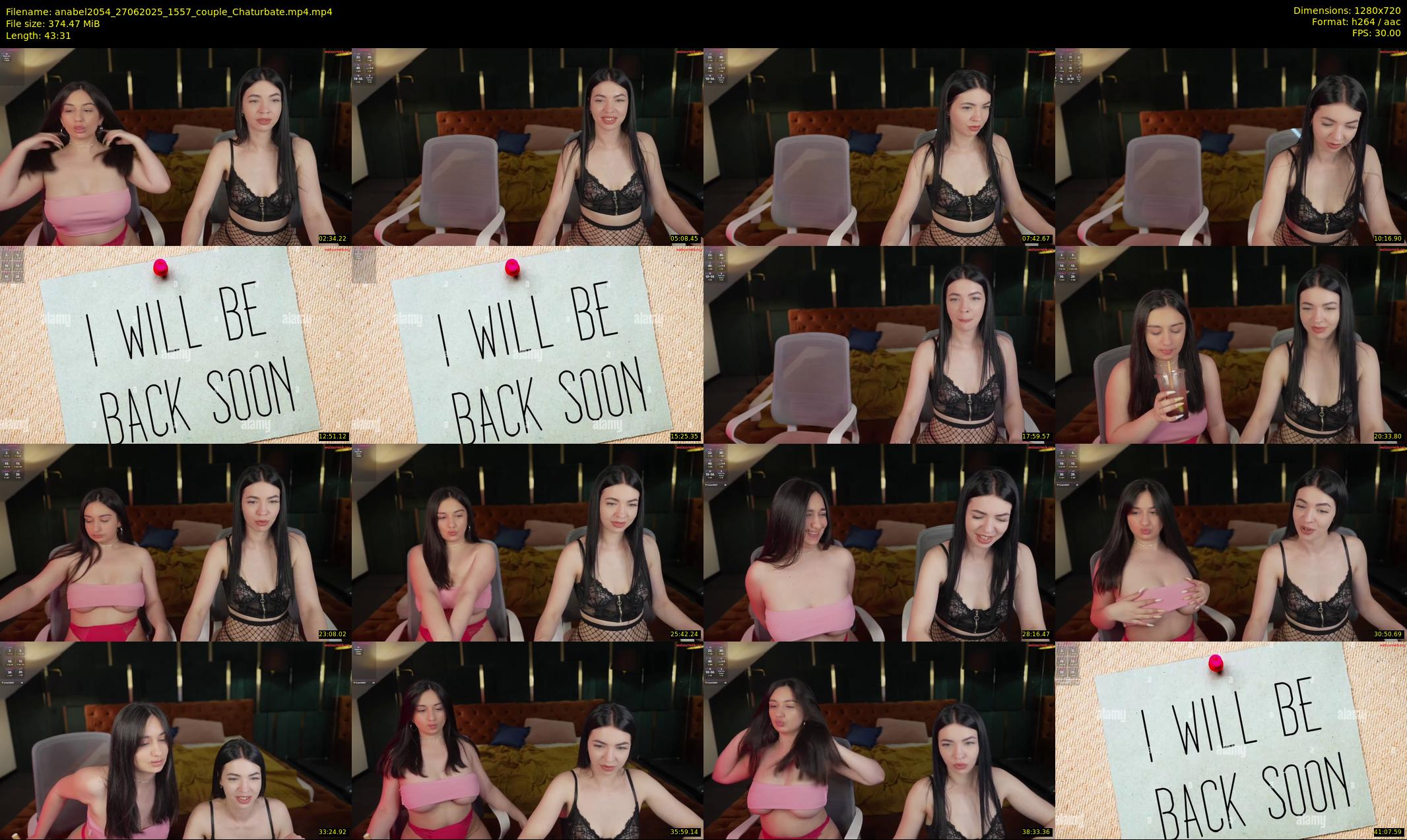 anabel2054 — 44 minute Chaturbate female cam show recording, 720p, Jun 27, 2025