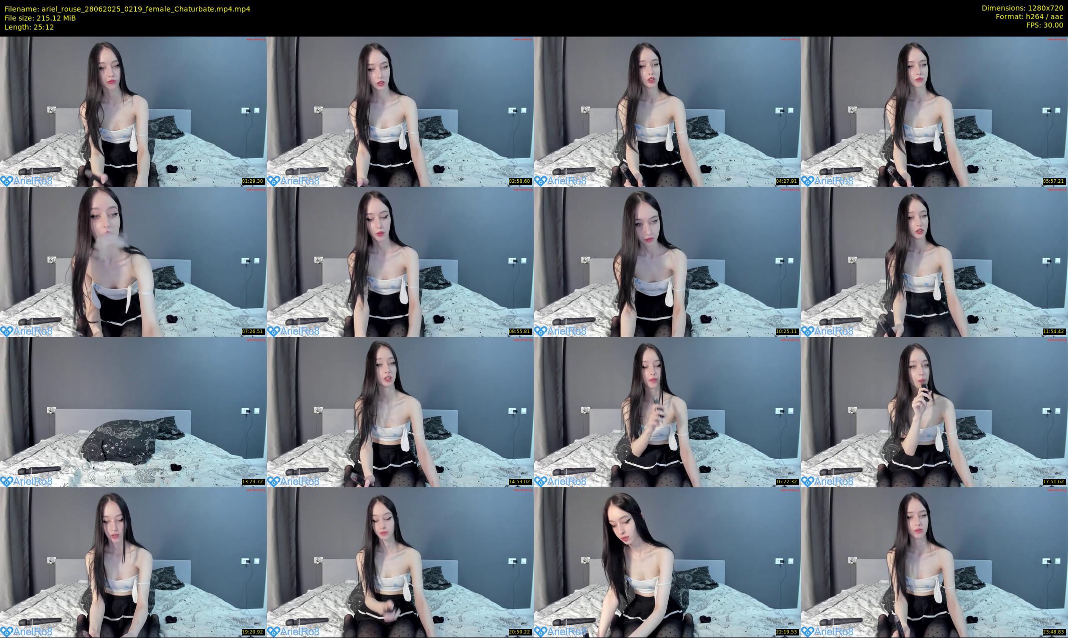 ariel_rouse — 26 minute Chaturbate female cam show recording, 720p, Jun 28, 2025