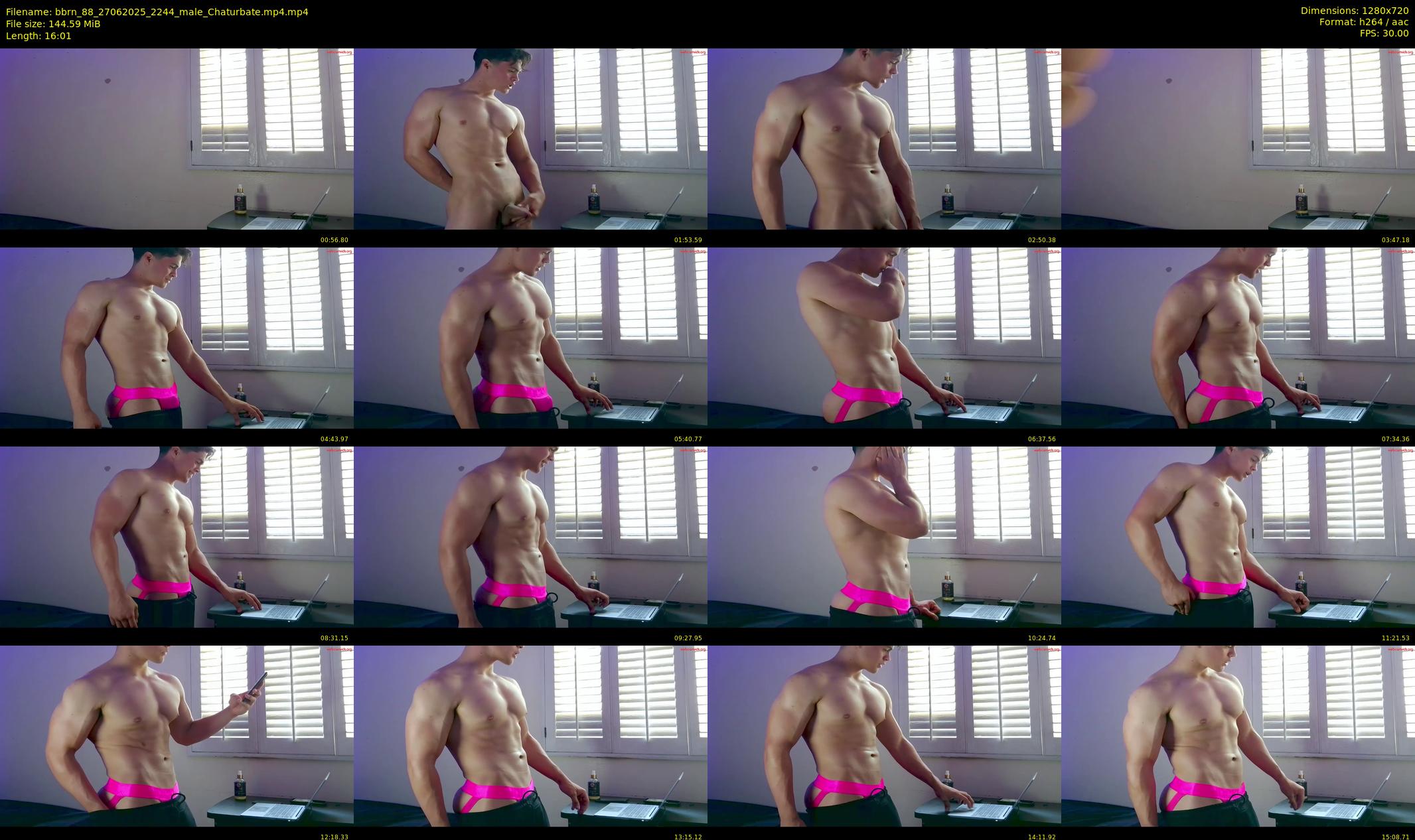 bbrn_88 — 17 minute Chaturbate male cam show recording, 720p, Jun 27, 2025