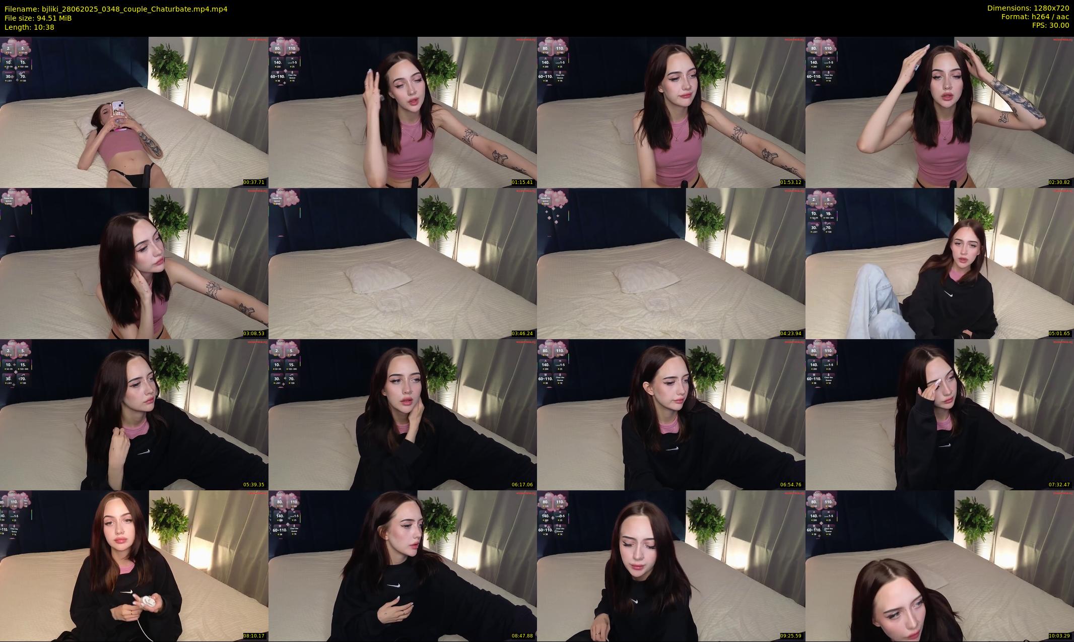 bjliki — 11 minute Chaturbate couple cam show recording, 720p, Jun 28, 2025