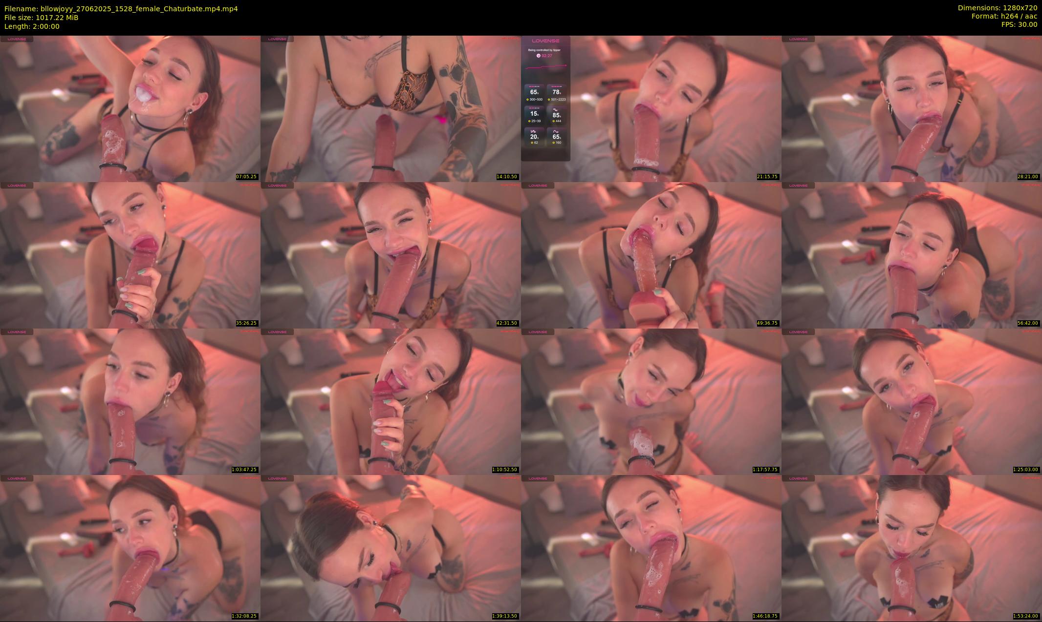 bllowjoyy — 120 minute Chaturbate female cam show recording, 720p, Jun 27, 2025