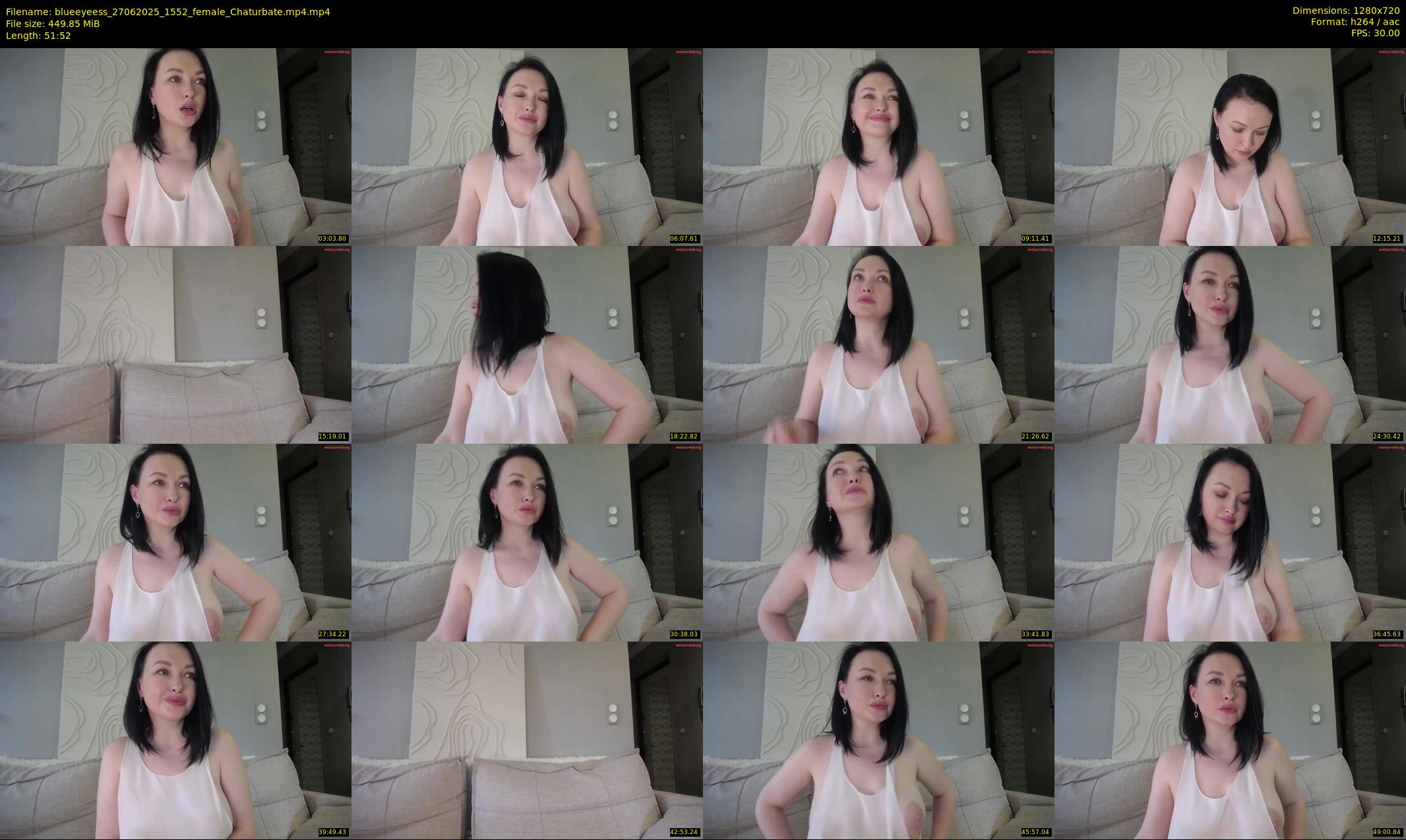 blueeyeess — 52 minute Chaturbate female cam show recording, 720p, Jun 27, 2025