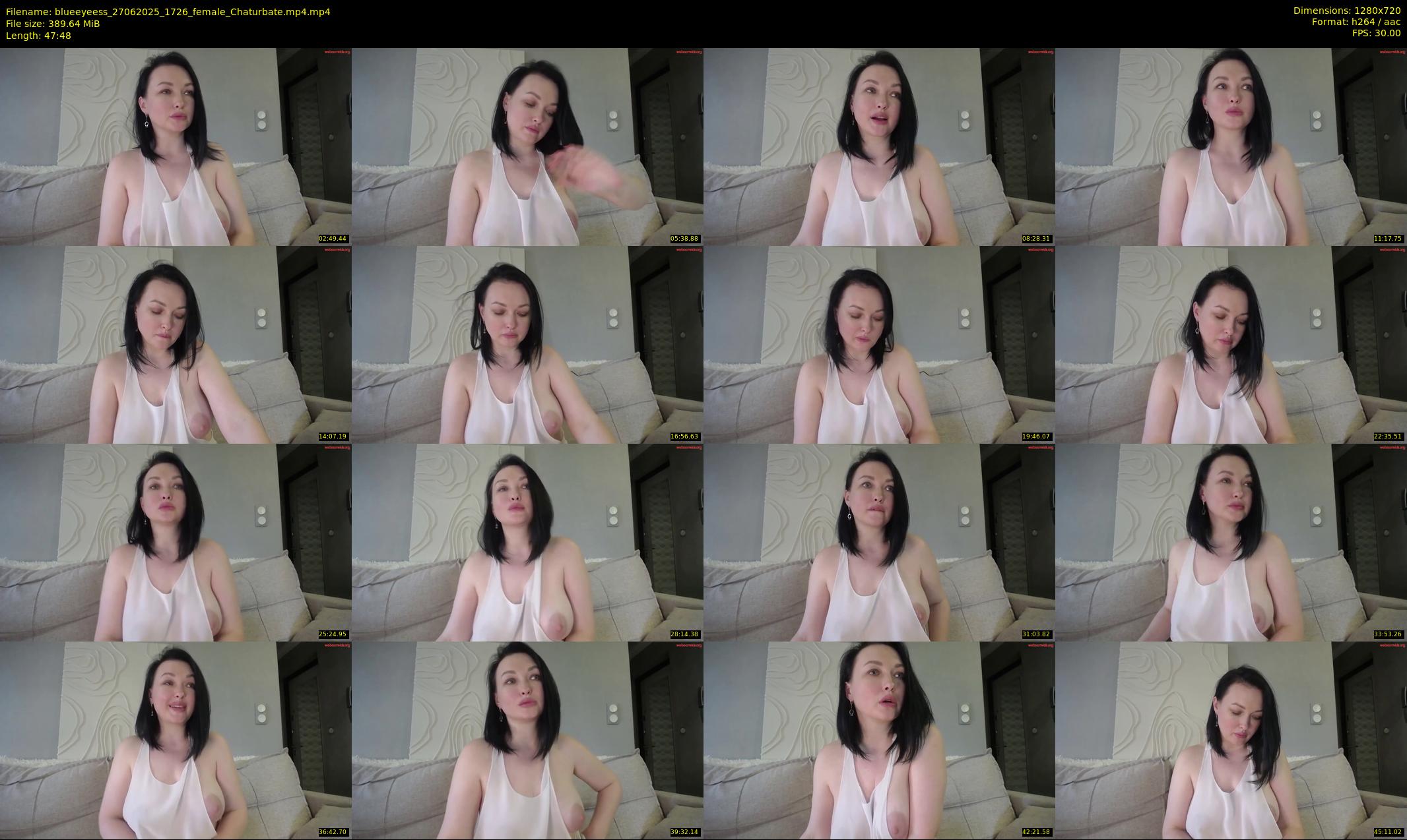 blueeyeess — 48 minute Chaturbate female cam show recording, 720p, Jun 27, 2025