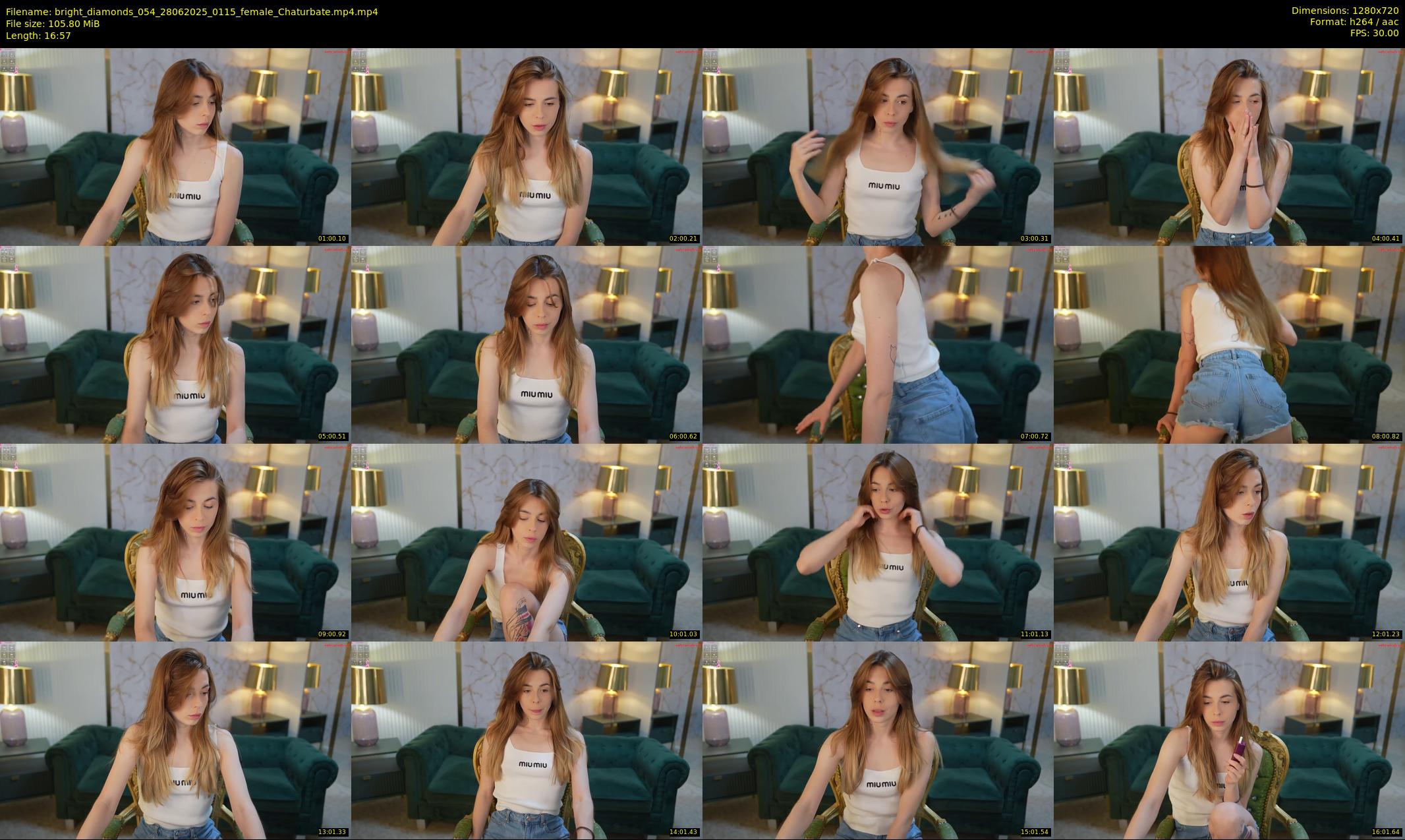 bright_diamonds_054 — 17 minute Chaturbate couple cam show recording, 720p, Jun 28, 2025