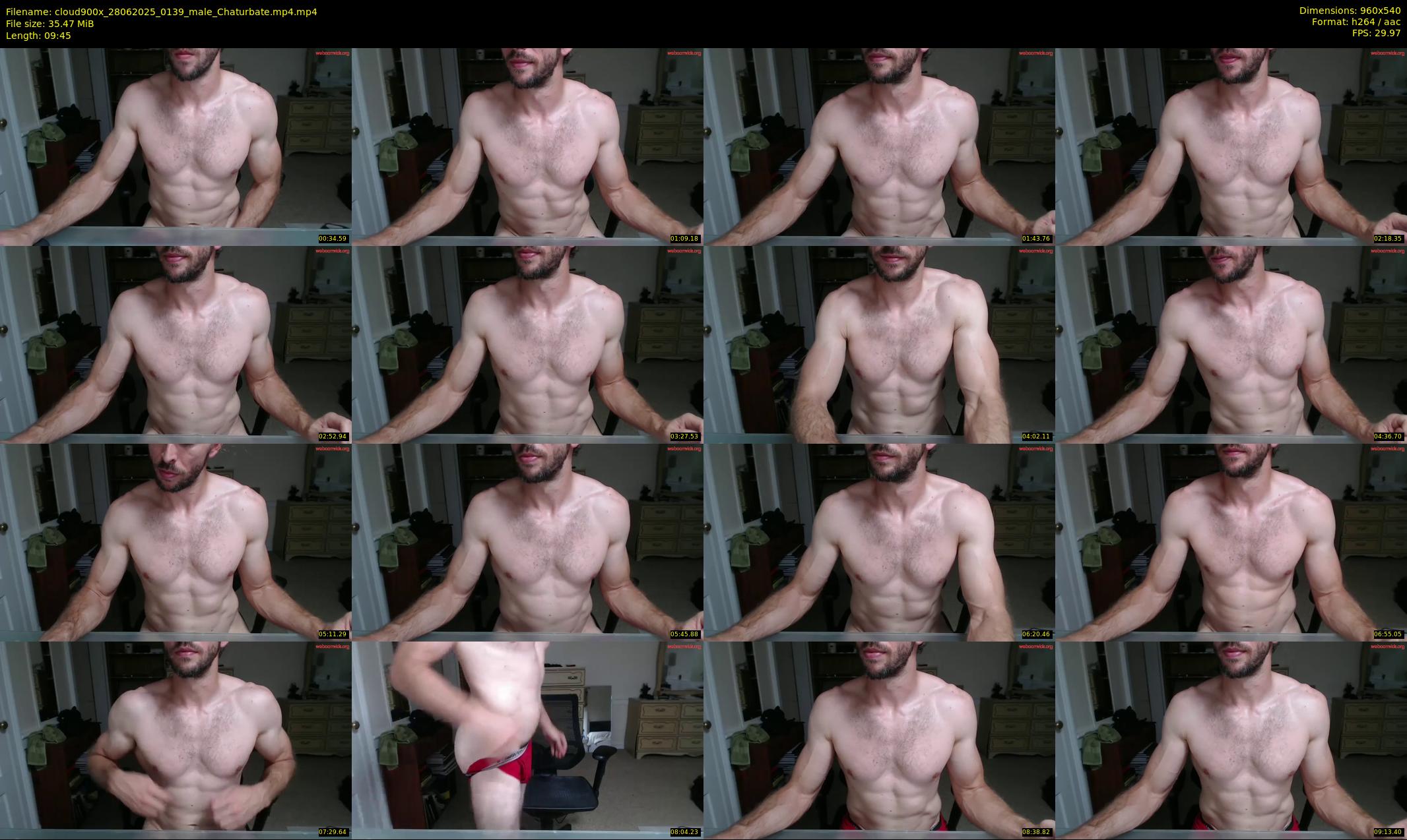 cloud900x — 10 minute Chaturbate male cam show recording, 480p, Jun 28, 2025