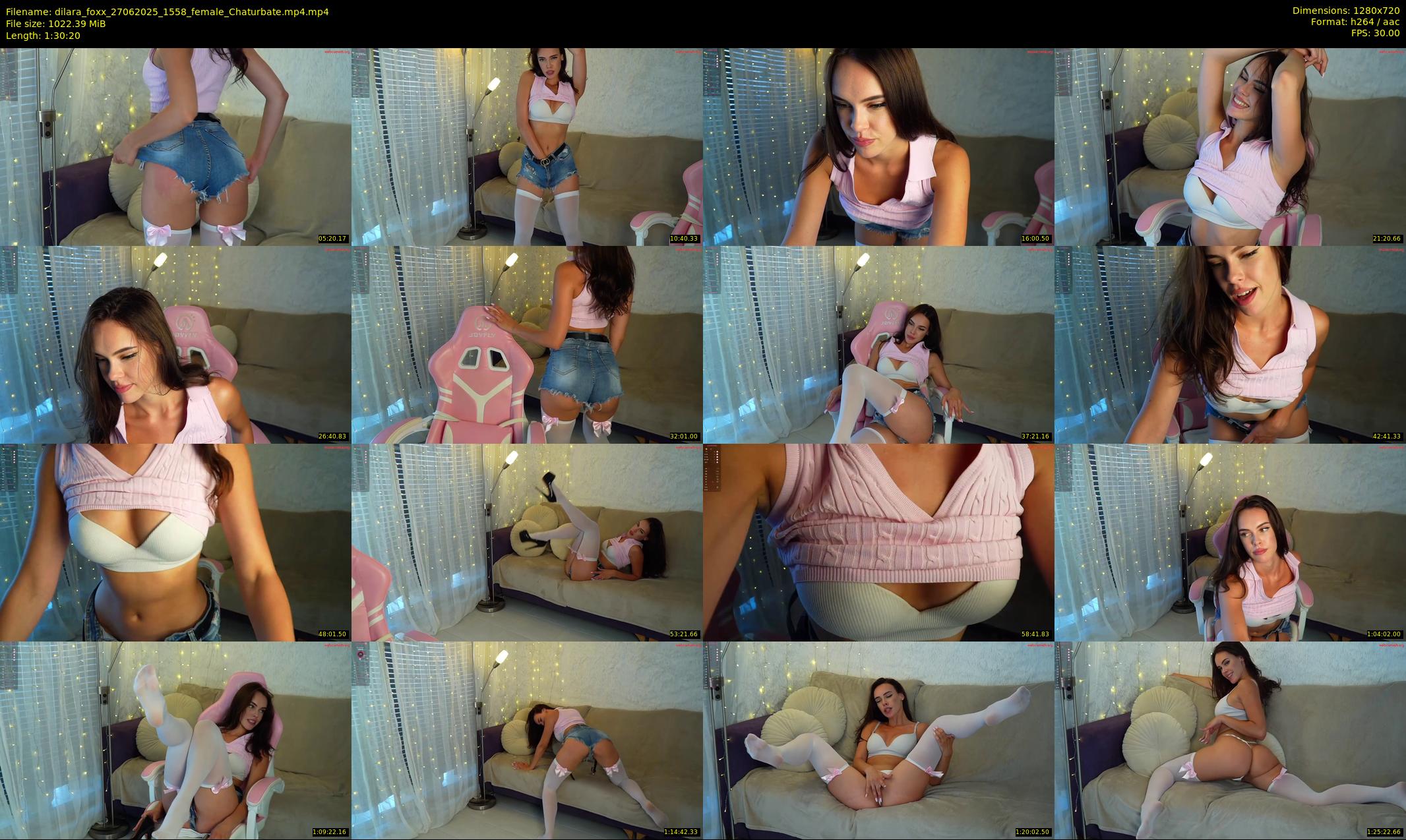 dilara_foxx — 91 minute Chaturbate female cam show recording, 720p, Jun 27, 2025