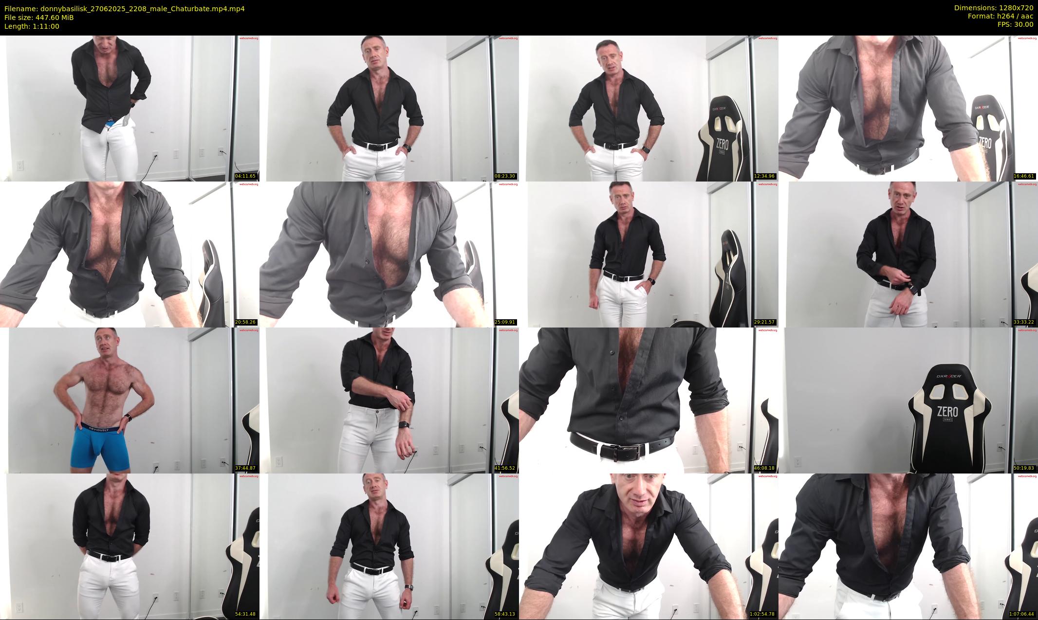 donnybasilisk — 71 minute Chaturbate male cam show recording, 720p, Jun 27, 2025