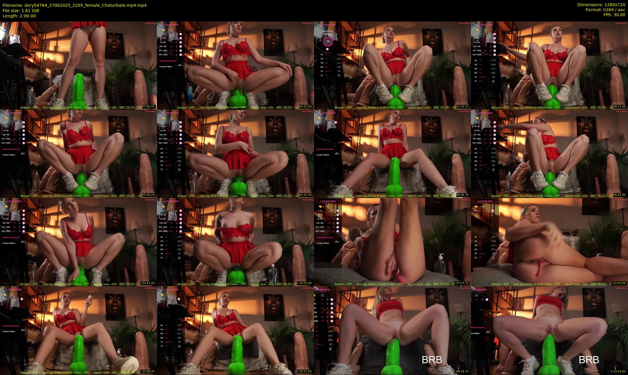 dory54784 — 120 minute Chaturbate female cam show recording, 720p, Jun 27, 2025