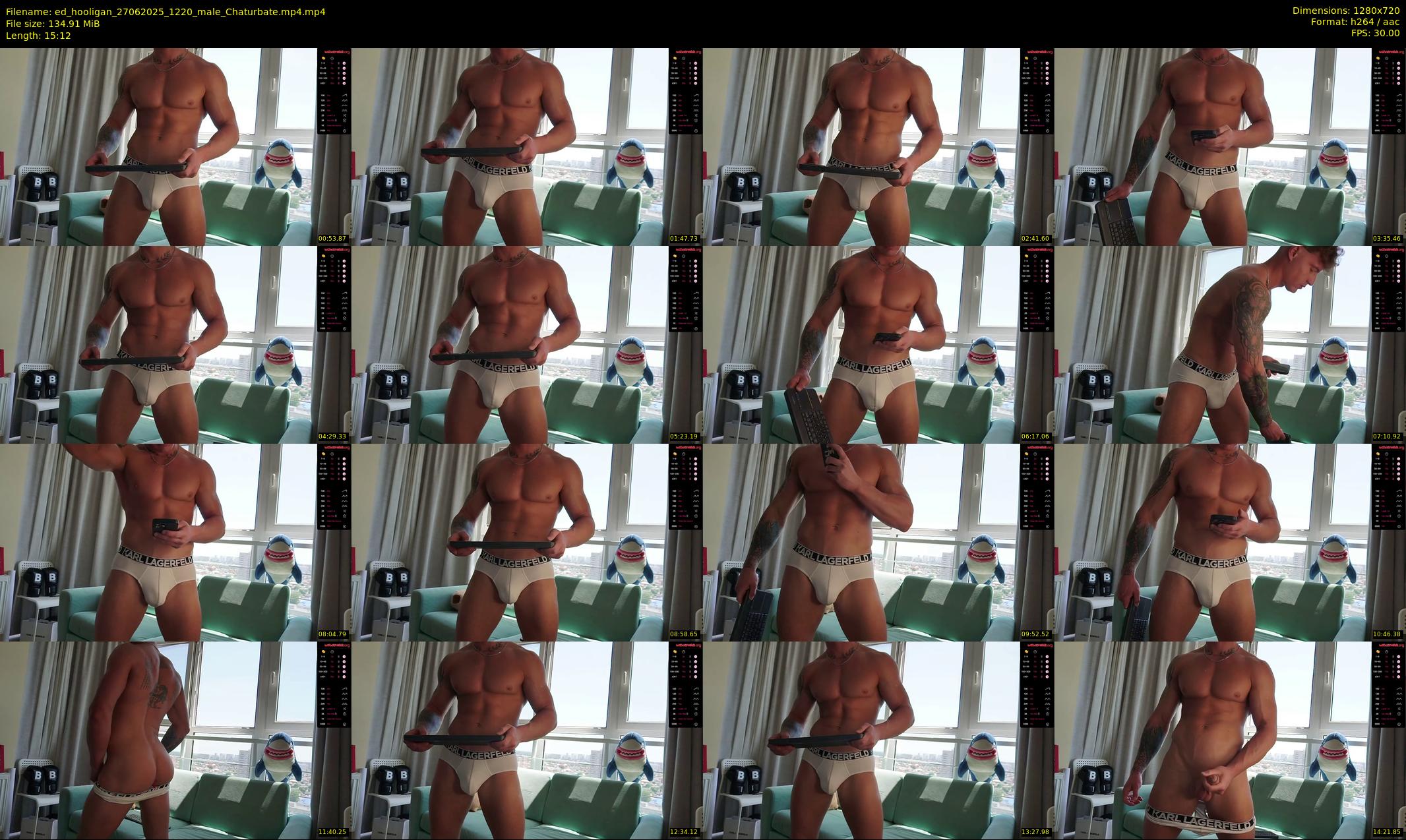 ed_hooligan — 16 minute Chaturbate male cam show recording, 720p, Jun 27, 2025