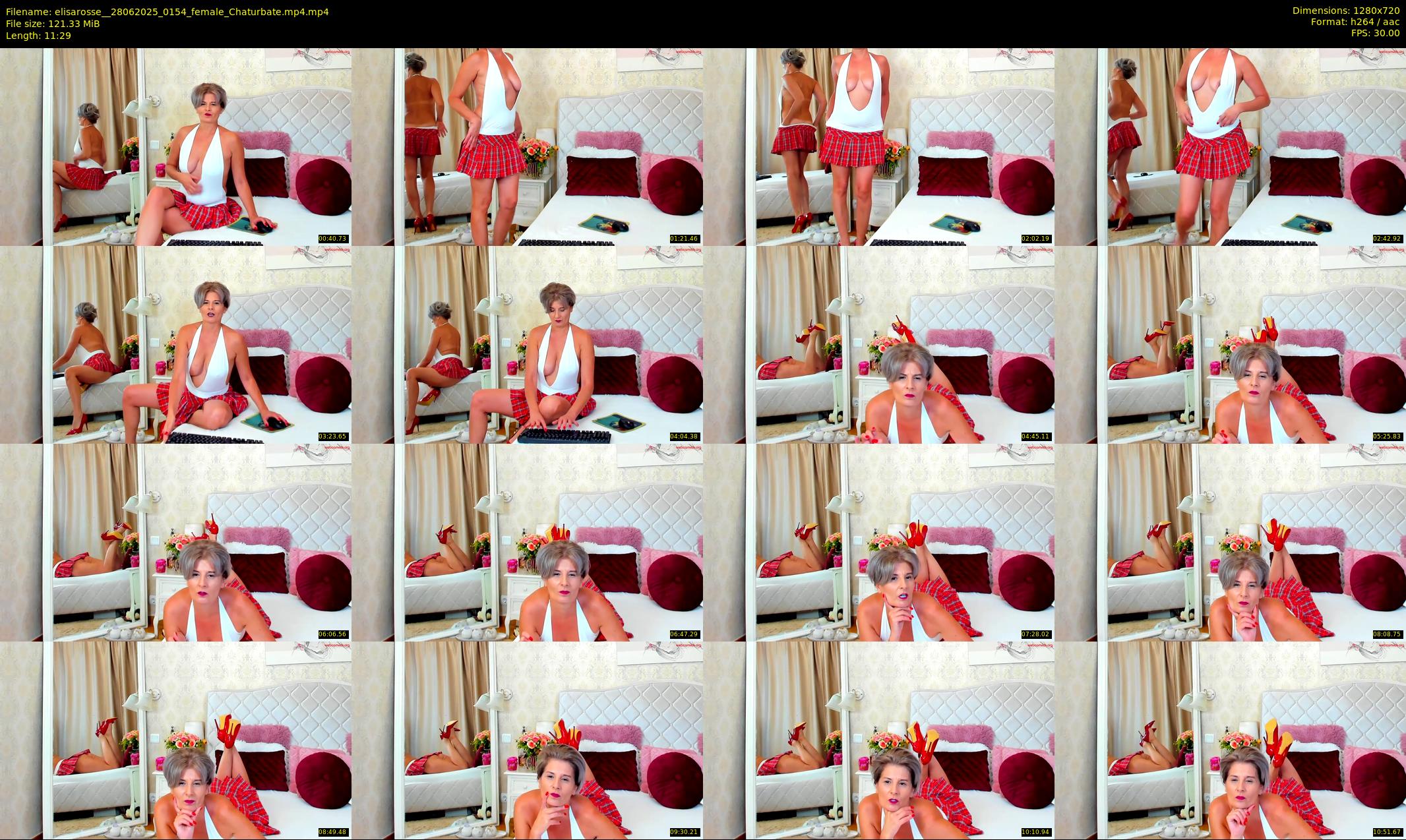elisarosse_ — 12 minute Chaturbate female cam show recording, 720p, Jun 28, 2025
