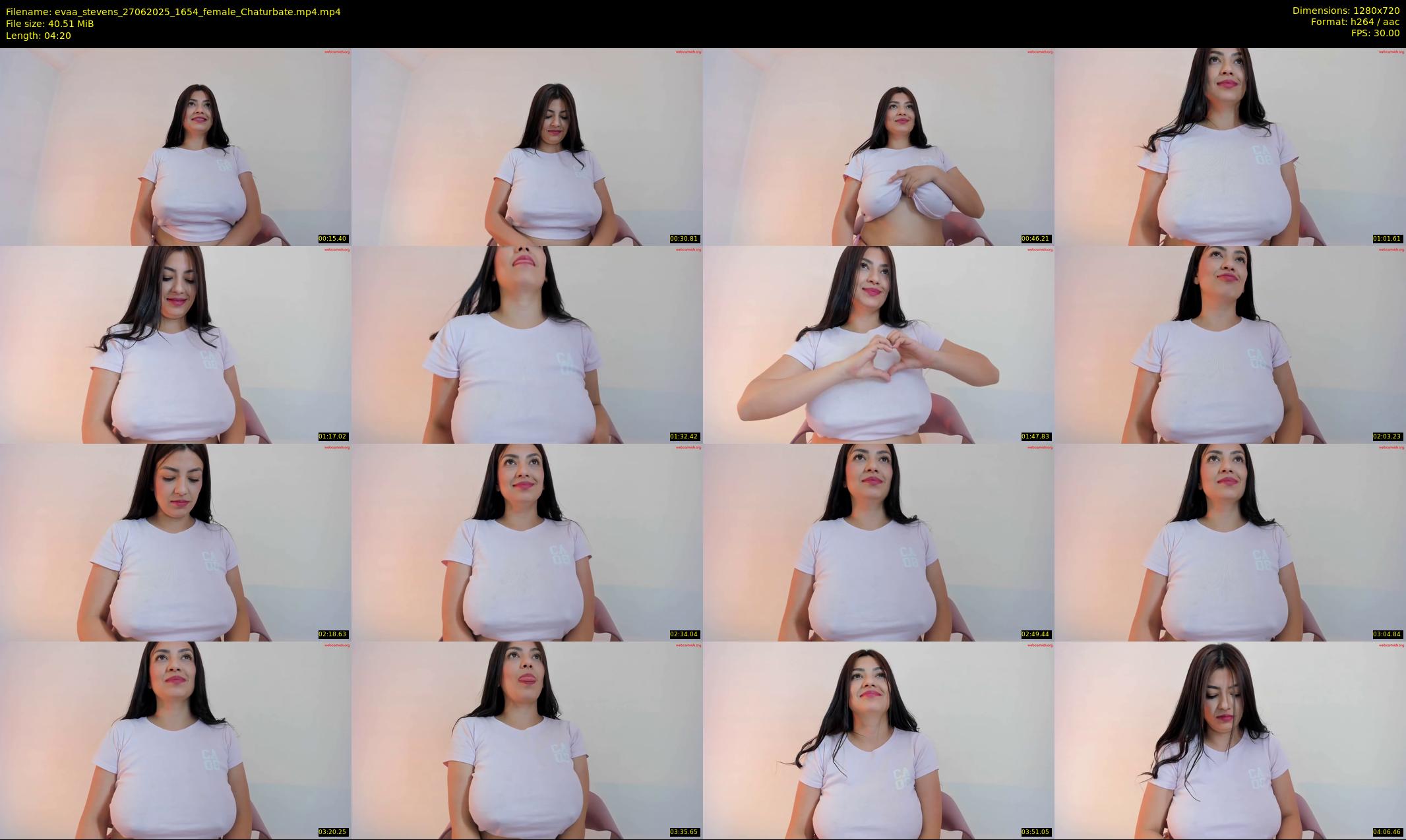 evaa_stevens — 5 minute Chaturbate female cam show recording, 720p, Jun 27, 2025
