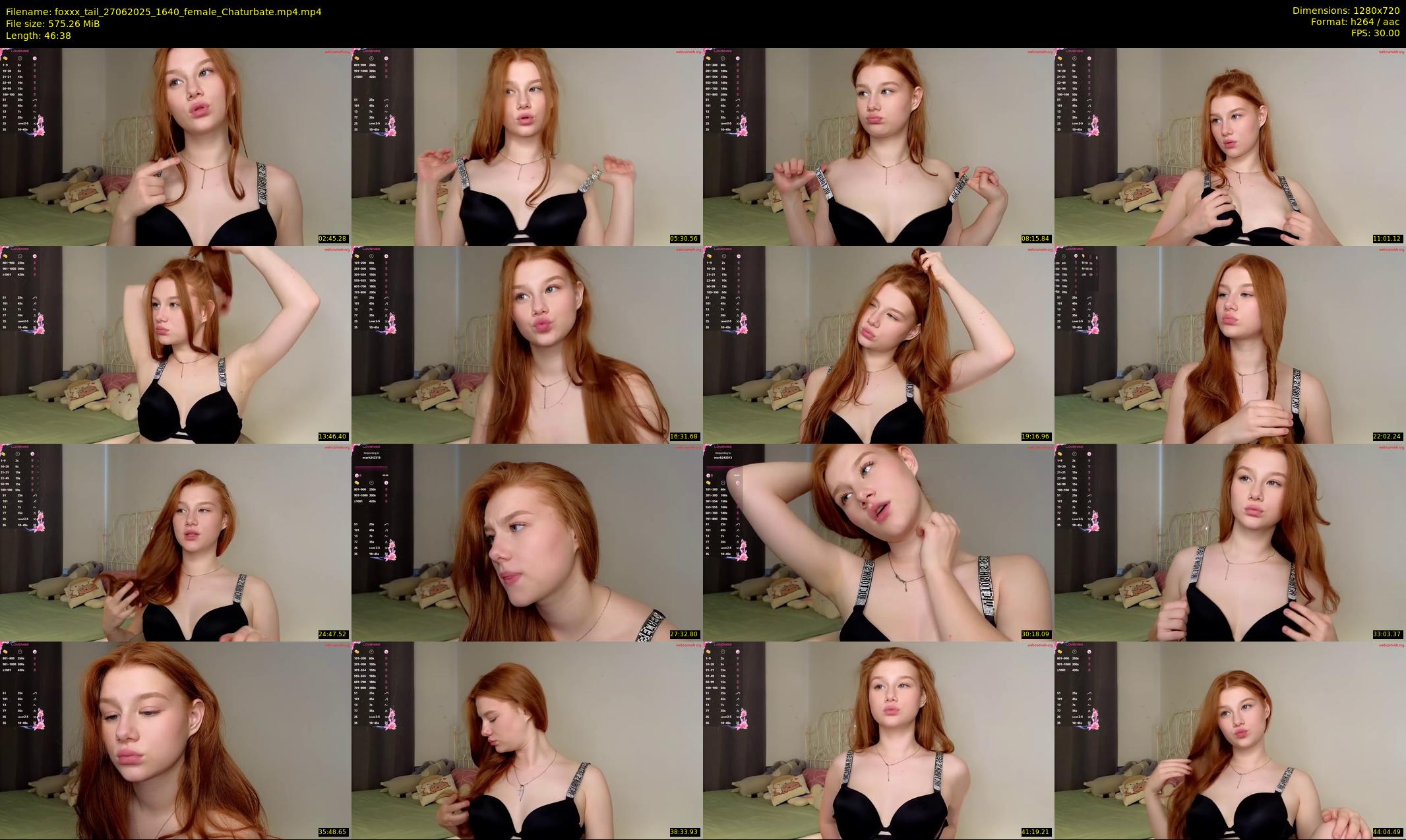 foxxx_tail — 47 minute Chaturbate female cam show recording, 720p, Jun 27, 2025