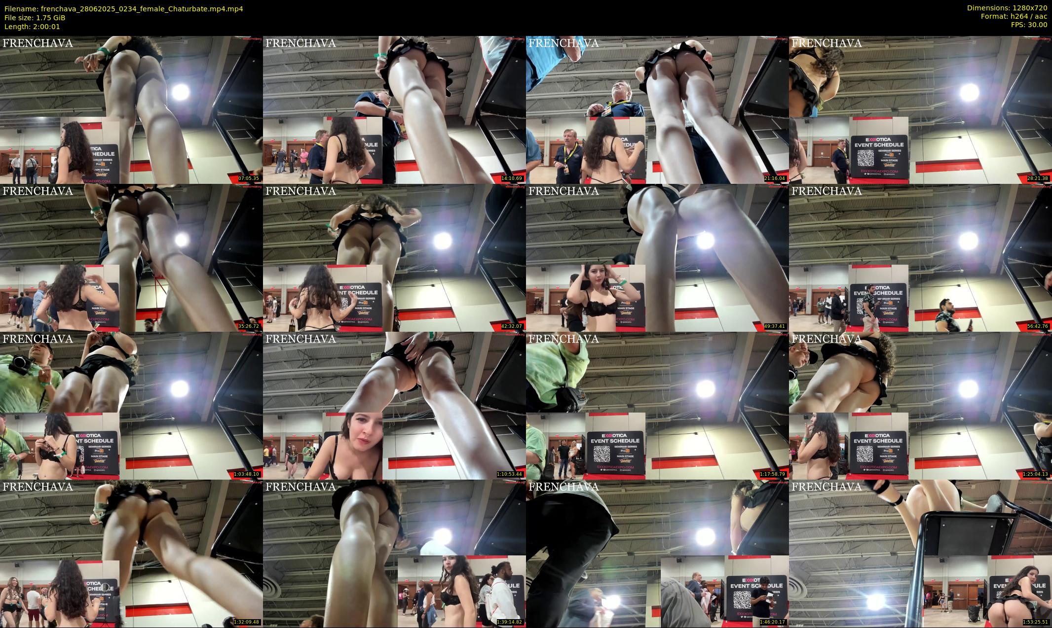 frenchava — 121 minute Chaturbate female cam show recording, 720p, Jun 28, 2025