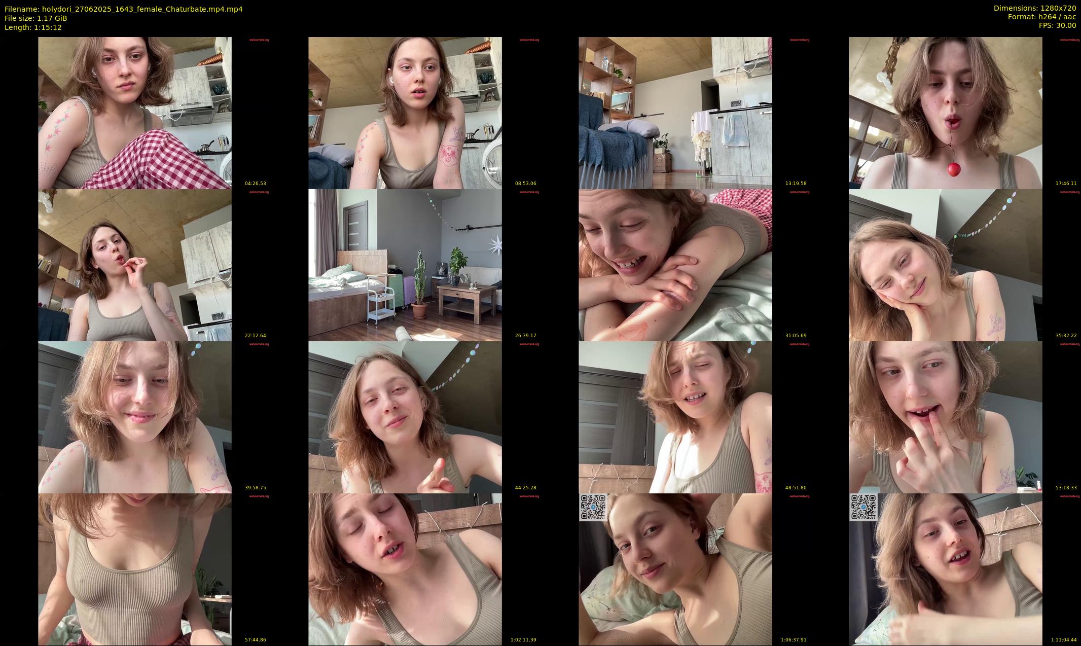 holydori — 76 minute Chaturbate female cam show recording, 720p, Jun 27, 2025