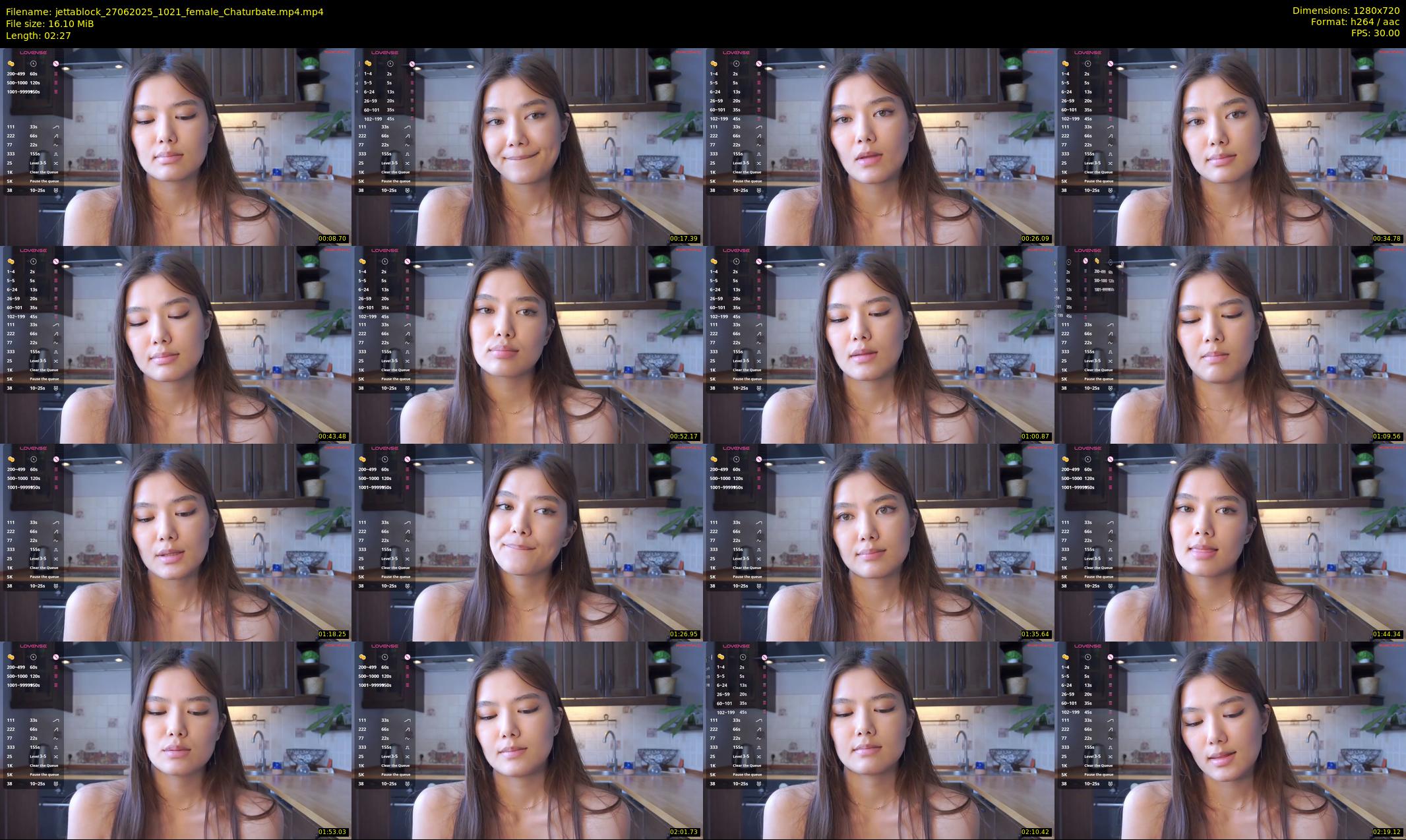 jettablock — 3 minute Chaturbate female cam show recording, 720p, Jun 27, 2025