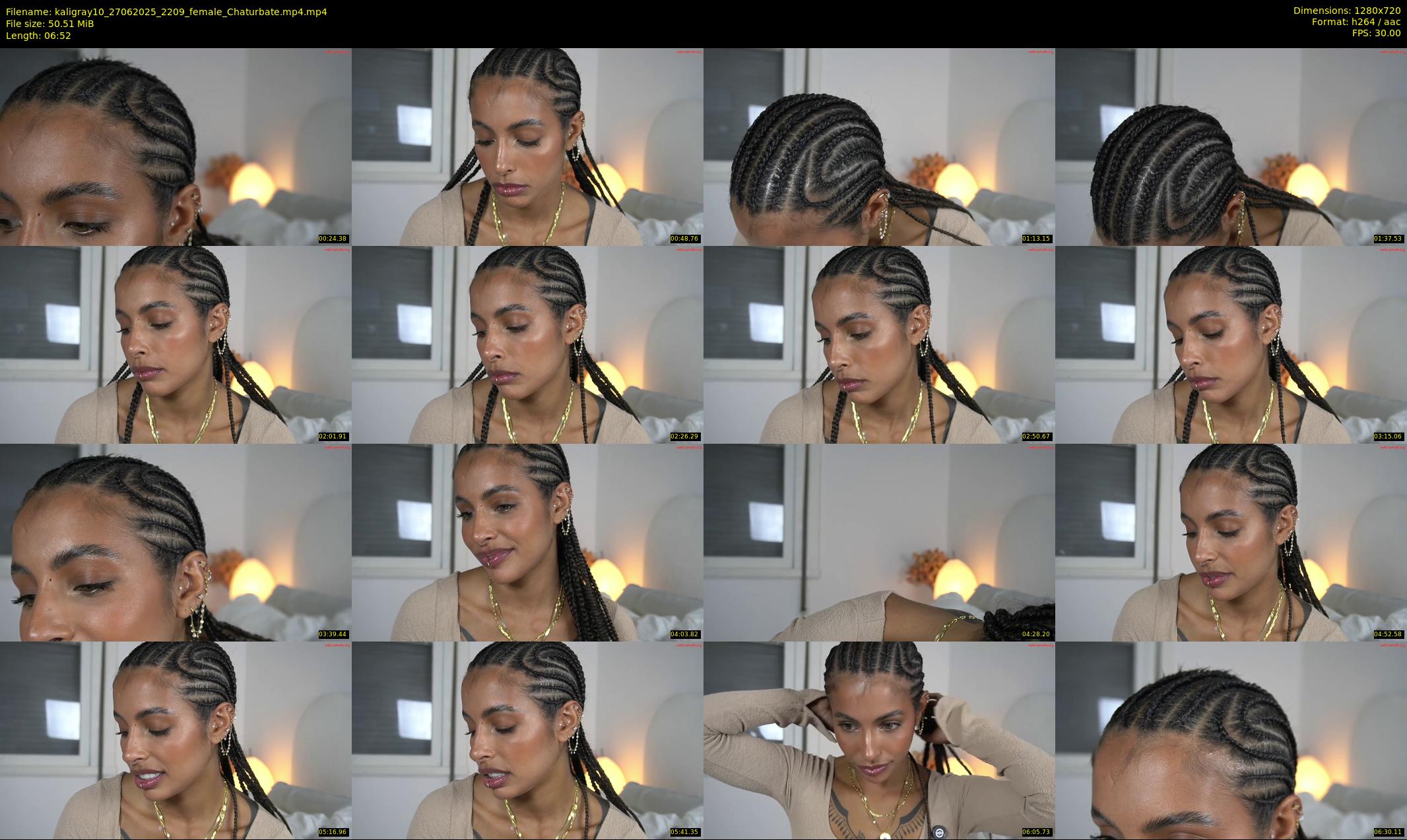 kaligray10 — 7 minute Chaturbate female cam show recording, 720p, Jun 27, 2025