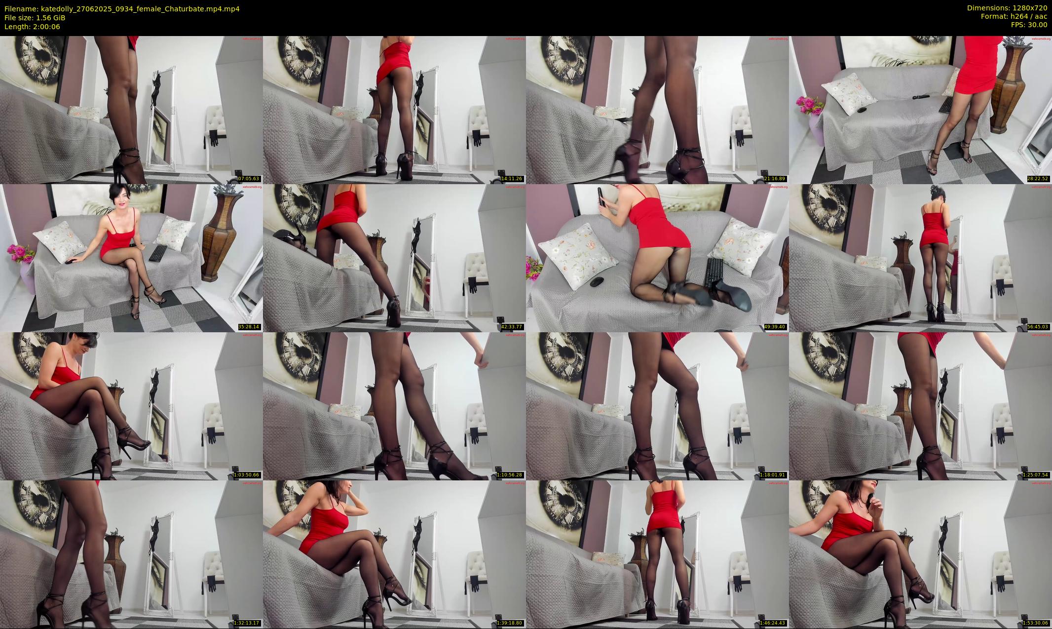 katedolly — 121 minute Chaturbate female cam show recording, 720p, Jun 27, 2025