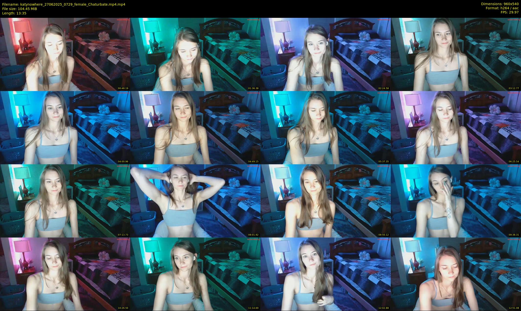 katynowhere — 14 minute Chaturbate female cam show recording, 480p, Jun 27, 2025