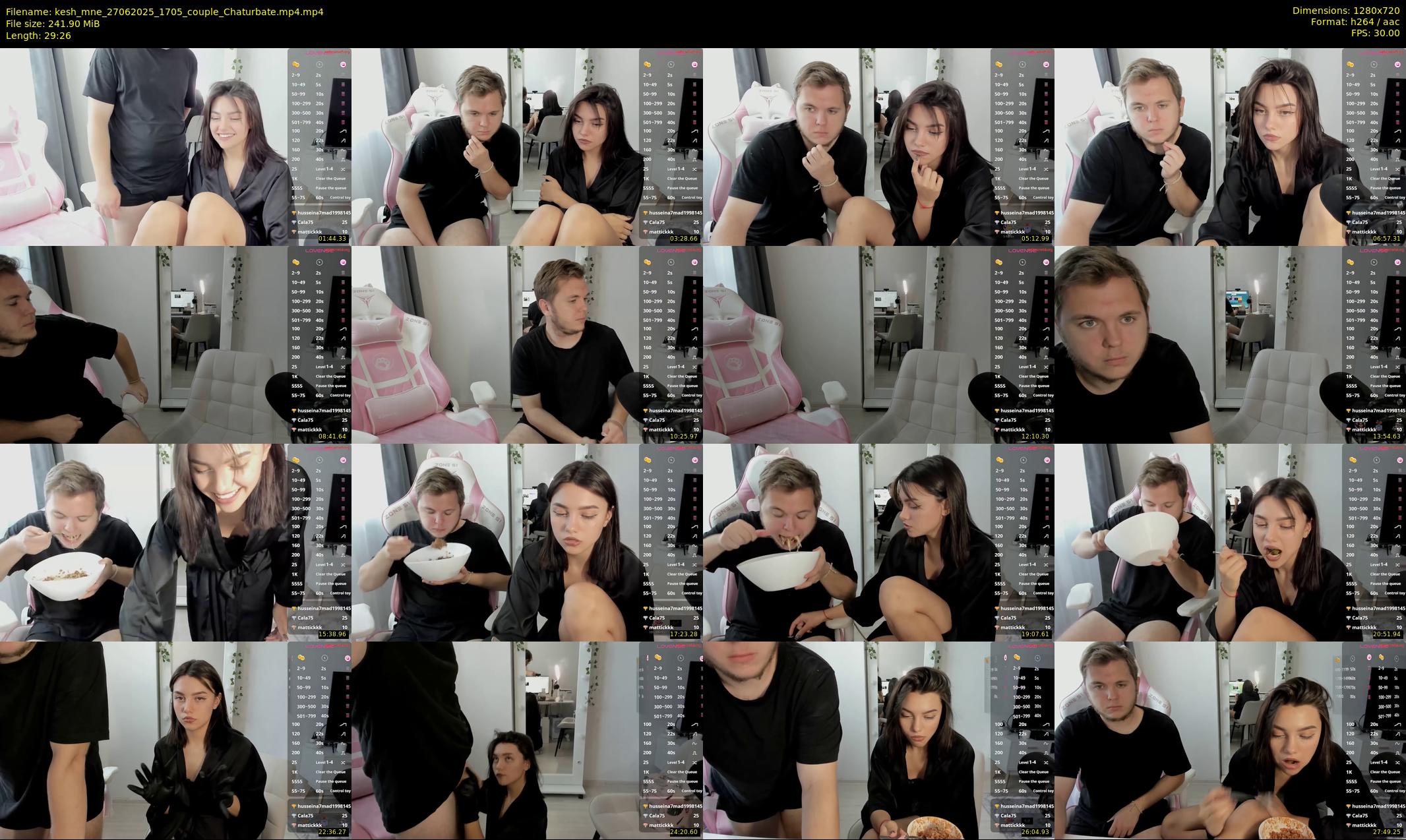kesh_mne — 30 minute Chaturbate female cam show recording, 720p, Jun 27, 2025