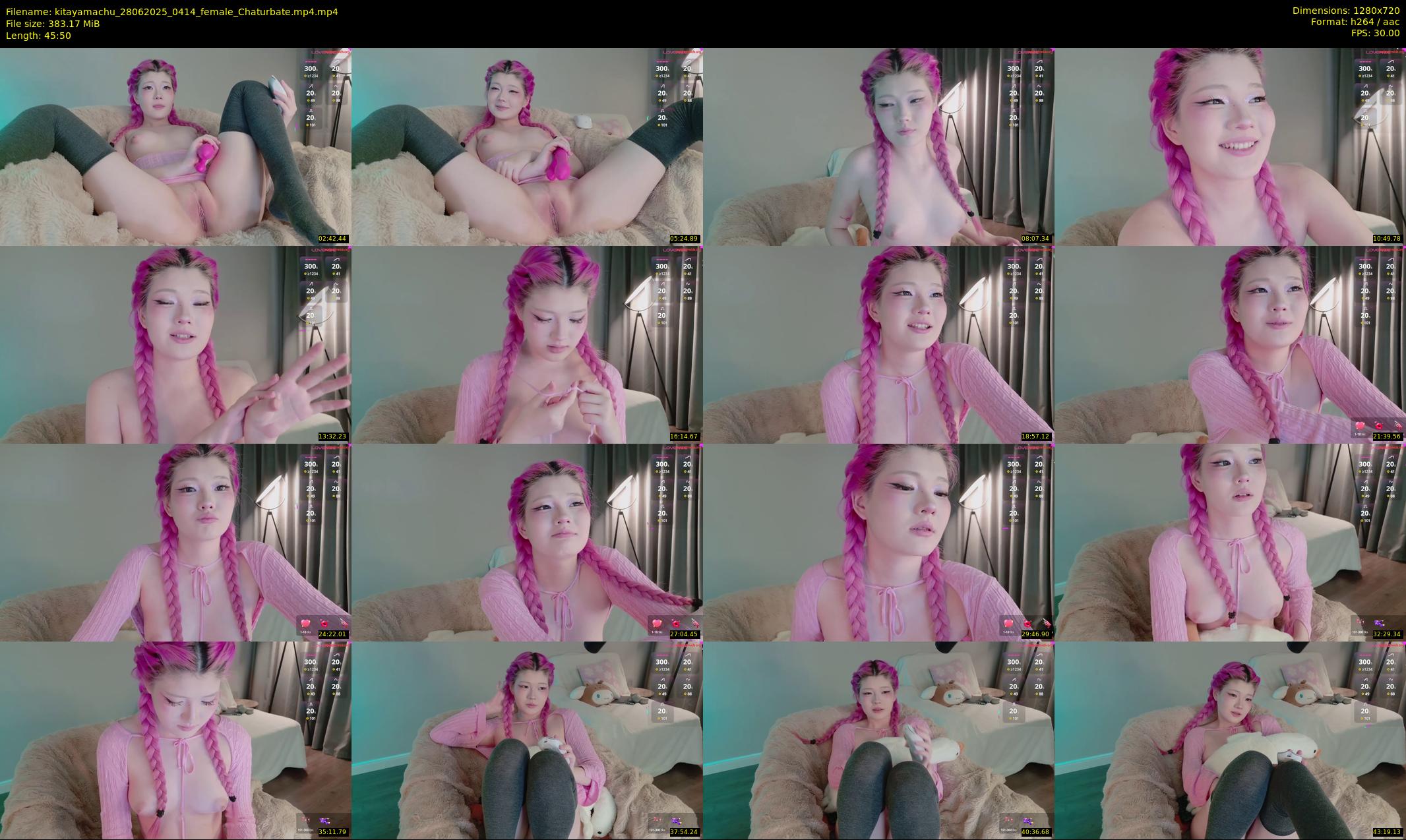 kitayamachu — 46 minute Chaturbate female cam show recording, 720p, Jun 28, 2025
