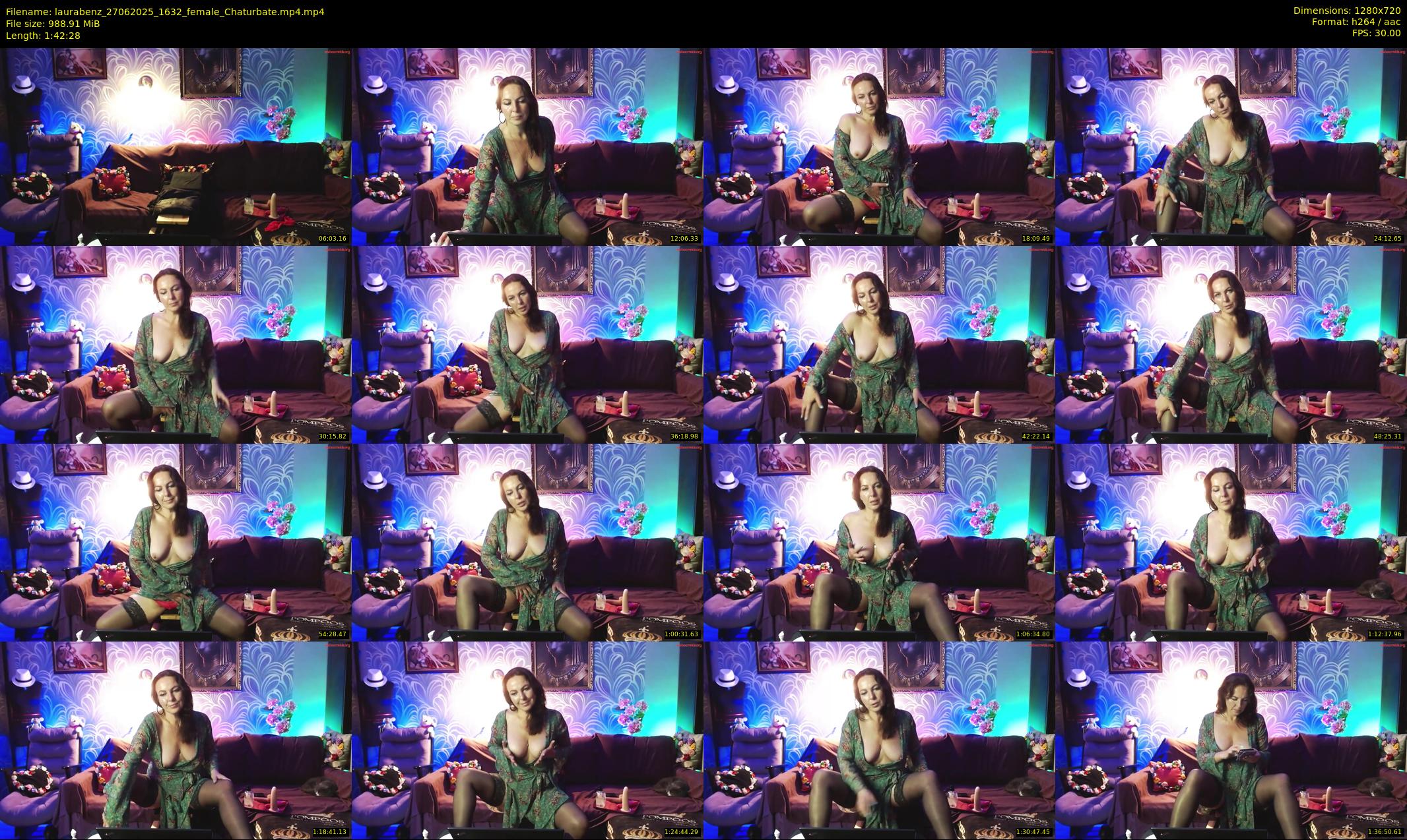 laurabenz — 103 minute Chaturbate female cam show recording, 720p, Jun 27, 2025