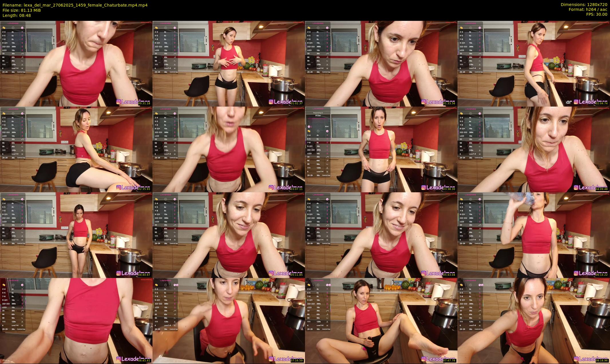 lexa_del_mar — 9 minute Chaturbate female cam show recording, 720p, Jun 27, 2025