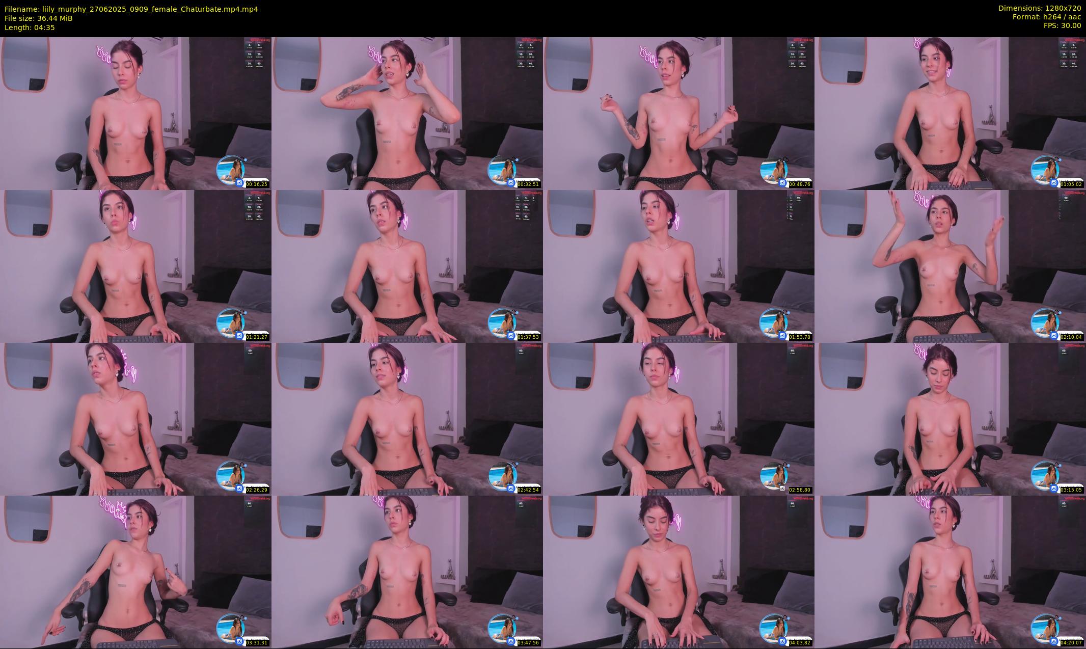 liily_murphy — 5 minute Chaturbate female cam show recording, 720p, Jun 27, 2025