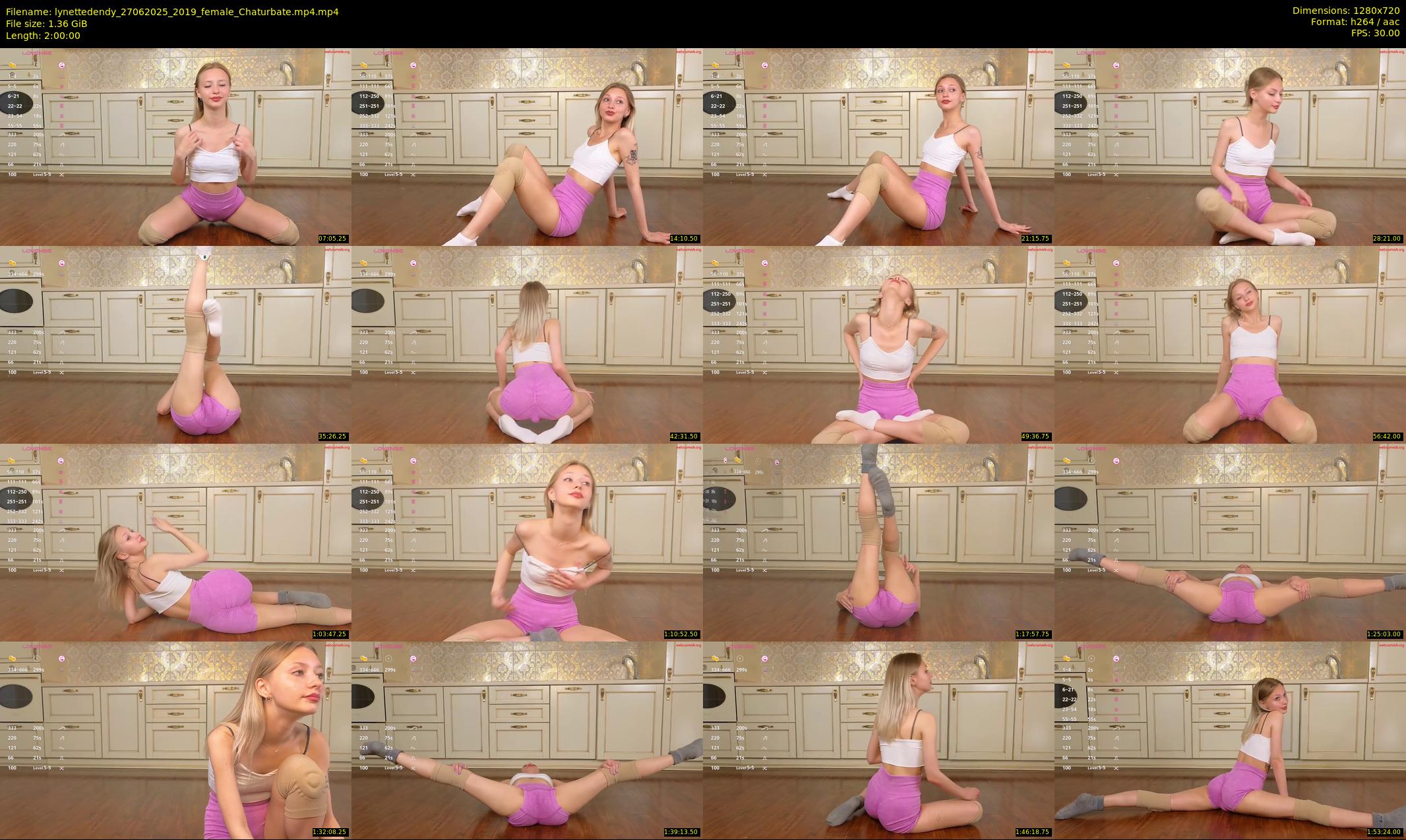 lynettedendy — 120 minute Chaturbate female cam show recording, 720p, Jun 27, 2025