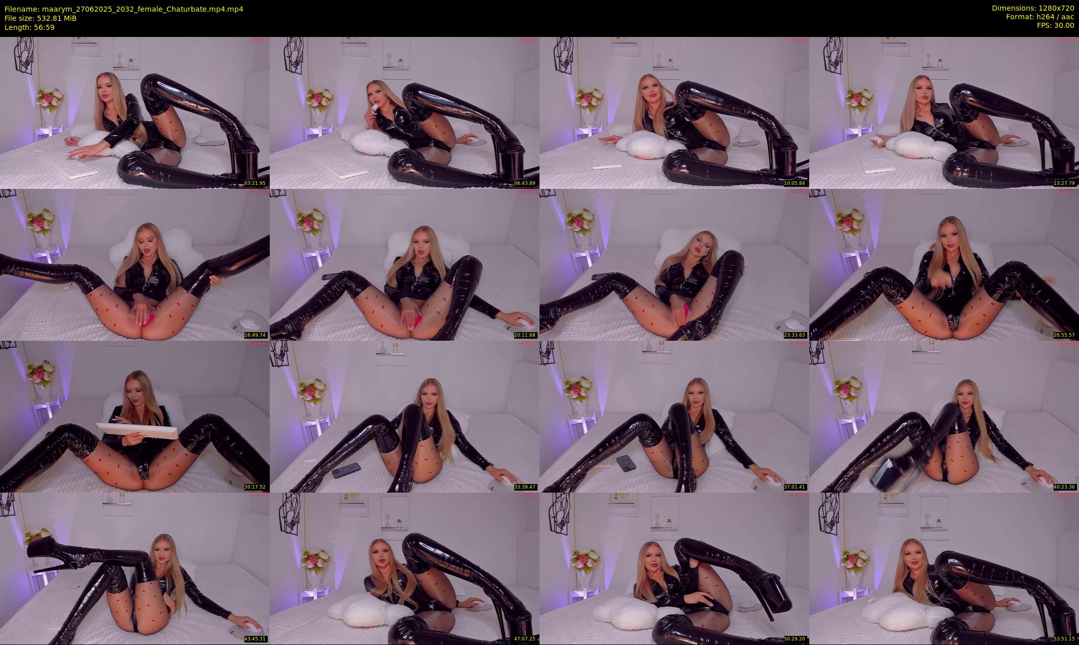 maarym — 57 minute Chaturbate couple cam show recording, 720p, Jun 27, 2025