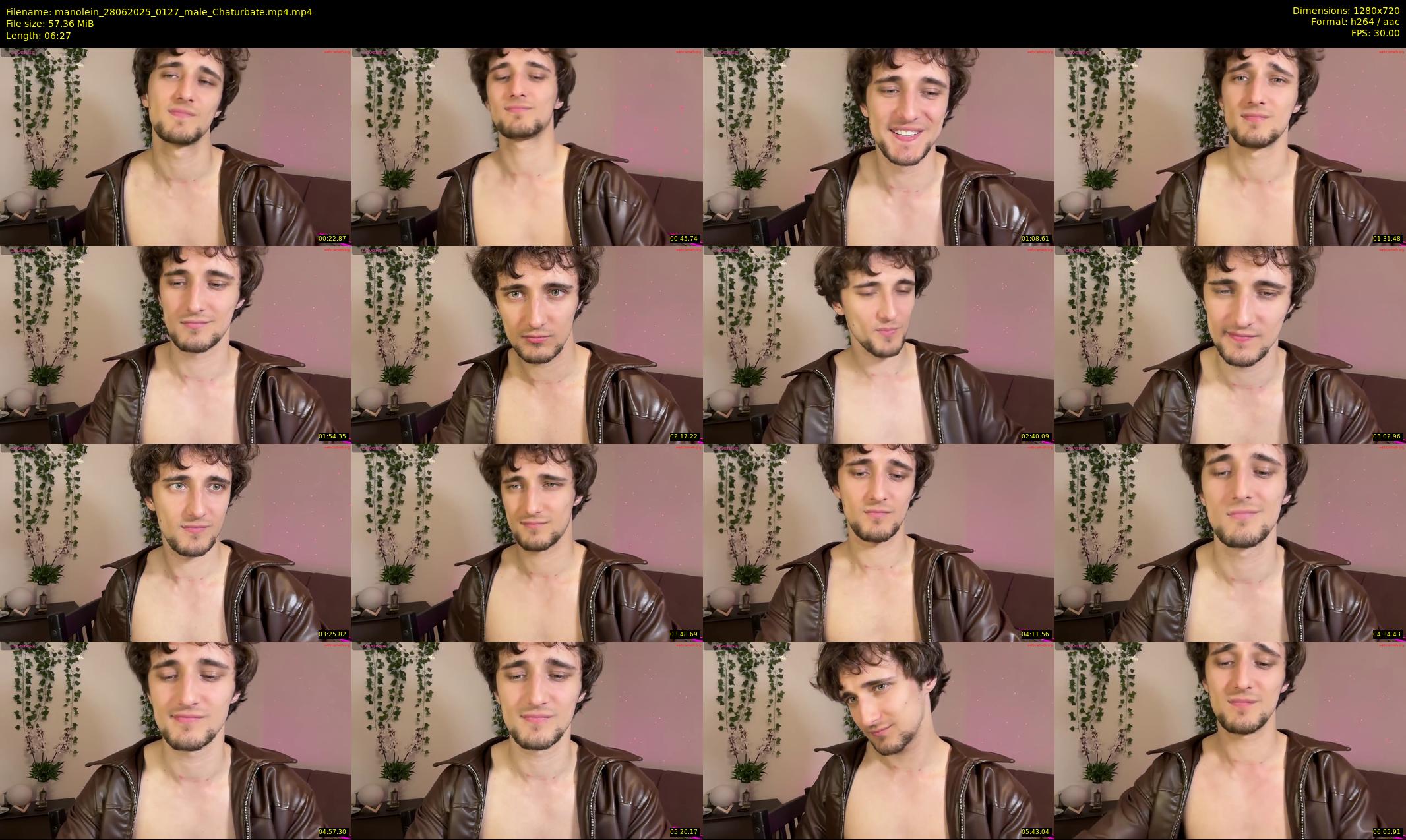 manolein — 7 minute Chaturbate male cam show recording, 720p, Jun 28, 2025