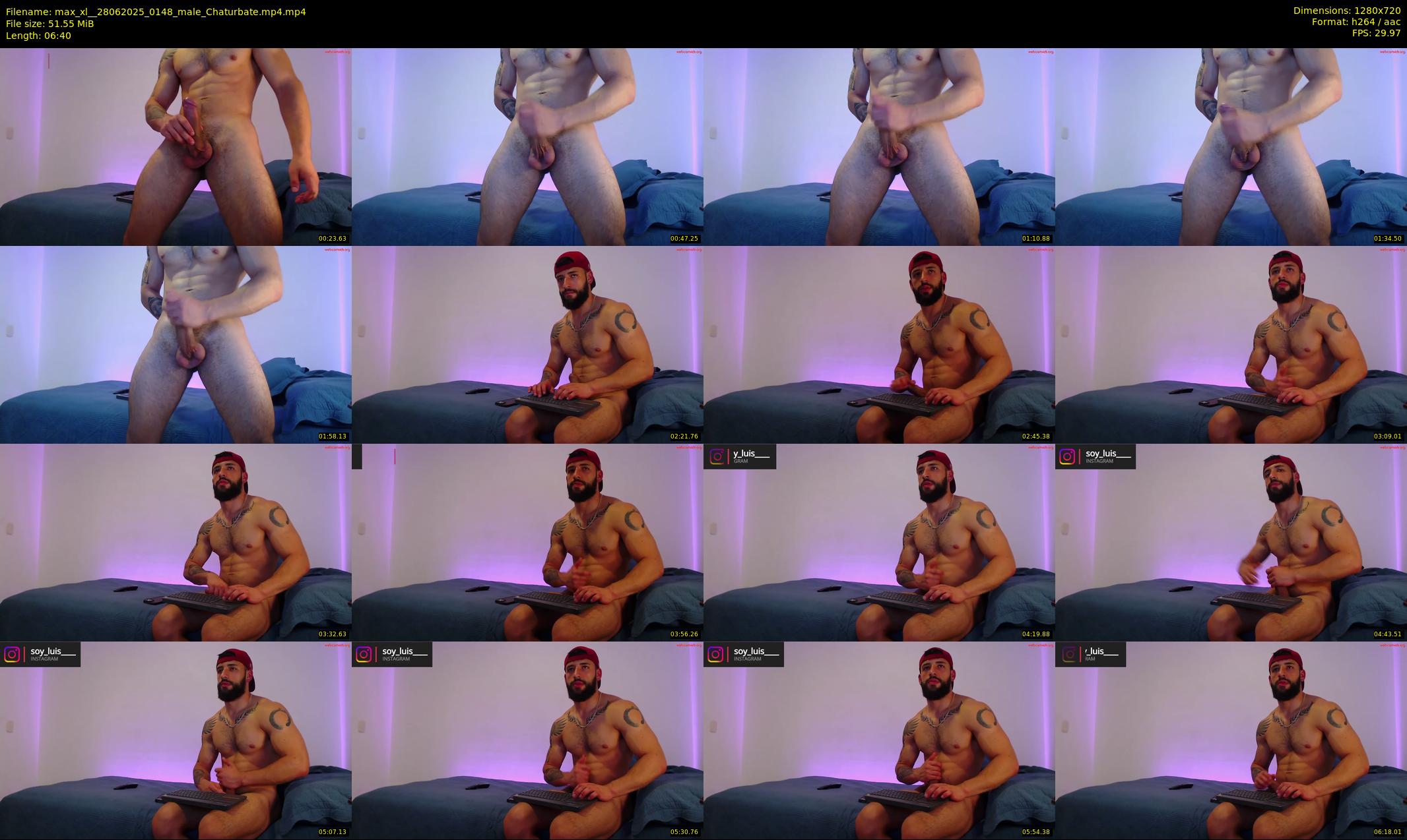 max_xl_ — 7 minute Chaturbate male cam show recording, 720p, Jun 28, 2025
