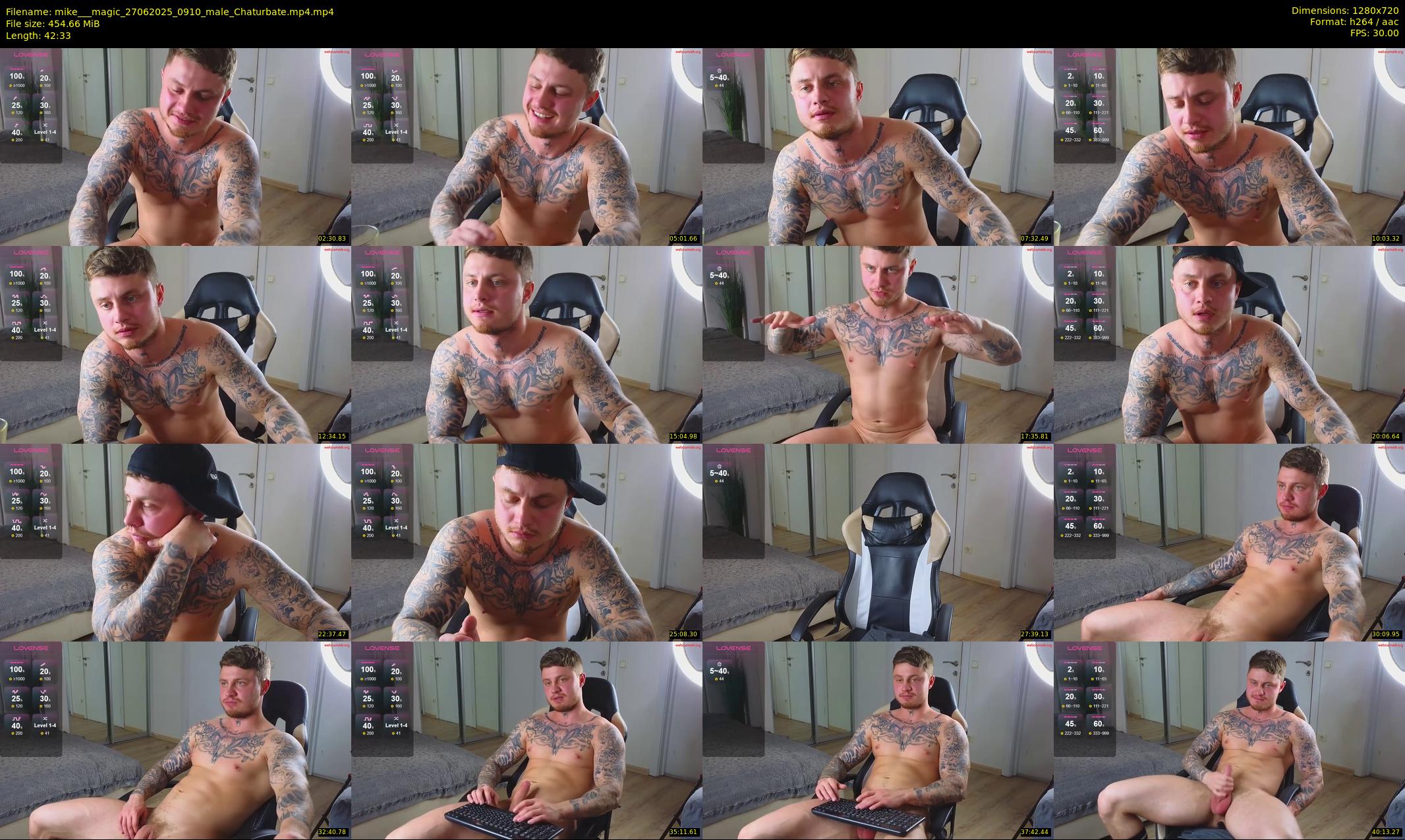 mike___magic — 43 minute Chaturbate male cam show recording, 720p, Jun 27, 2025