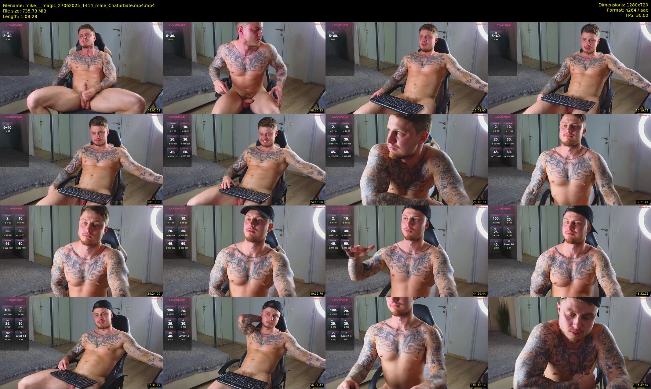 mike___magic — 69 minute Chaturbate male cam show recording, 720p, Jun 27, 2025