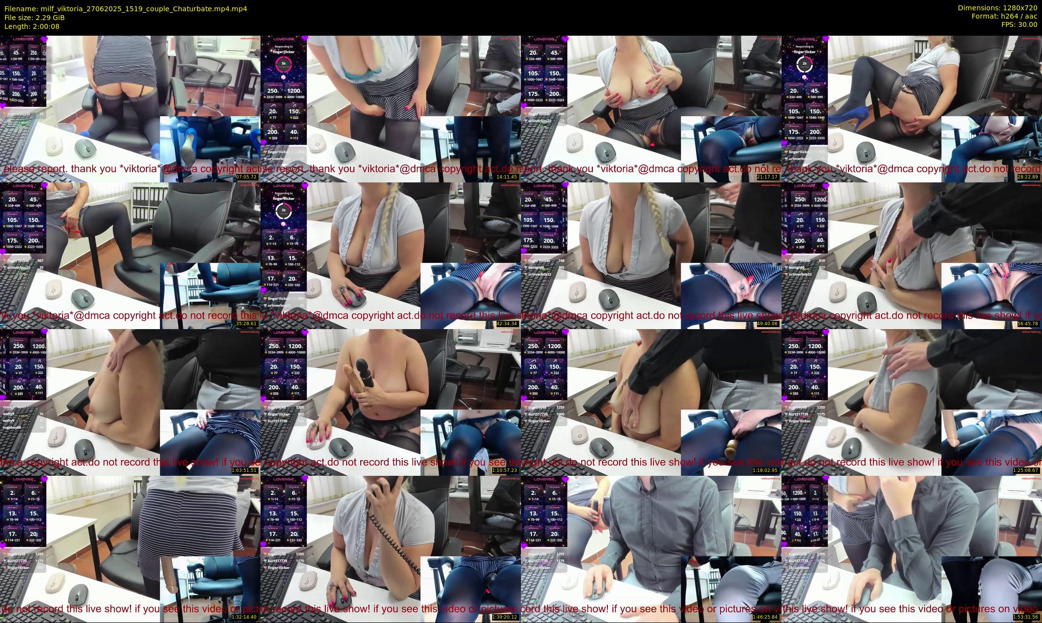 milf_viktoria — 121 minute Chaturbate female cam show recording, 720p, Jun 27, 2025