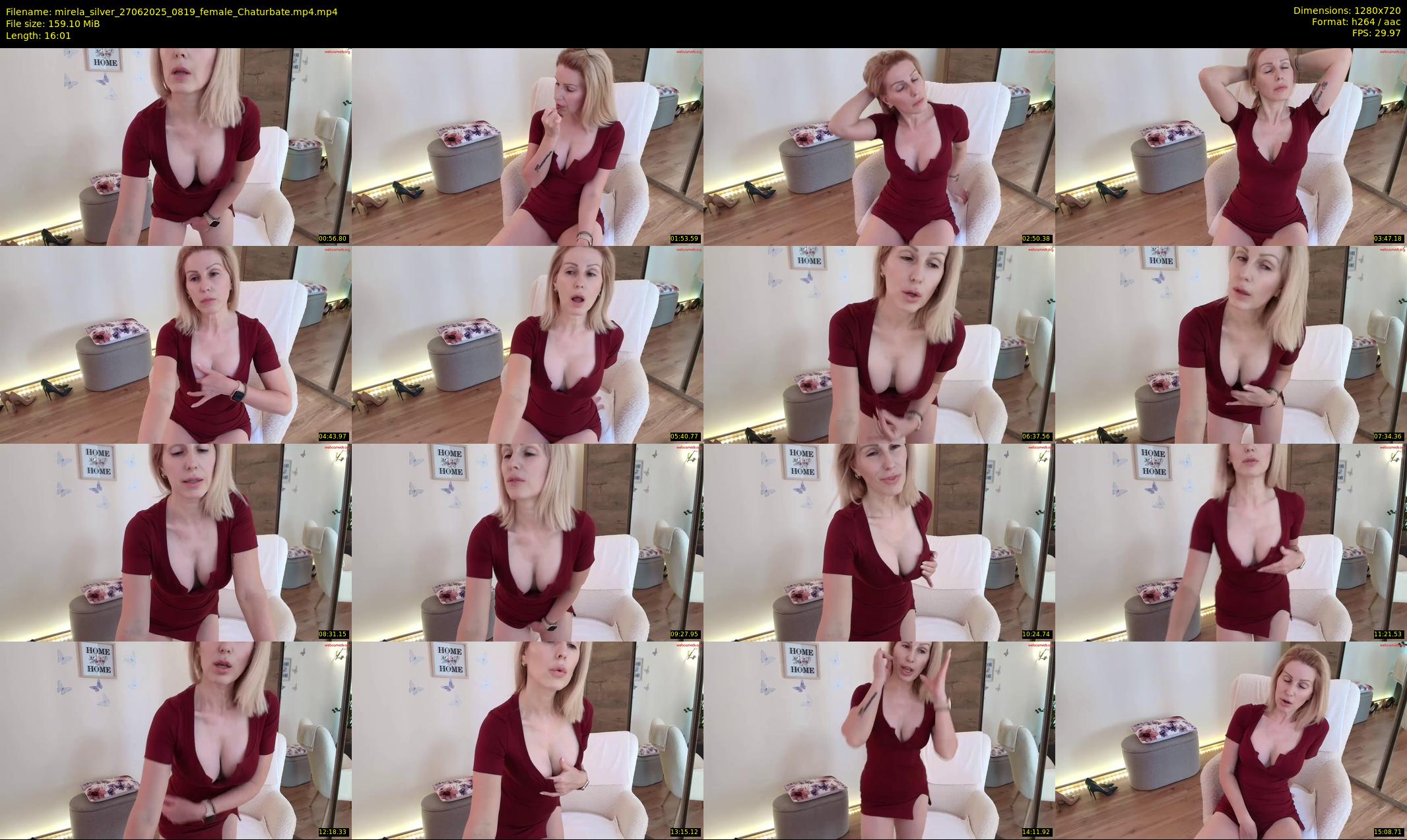 mirela_silver — 17 minute Chaturbate female cam show recording, 720p, Jun 27, 2025