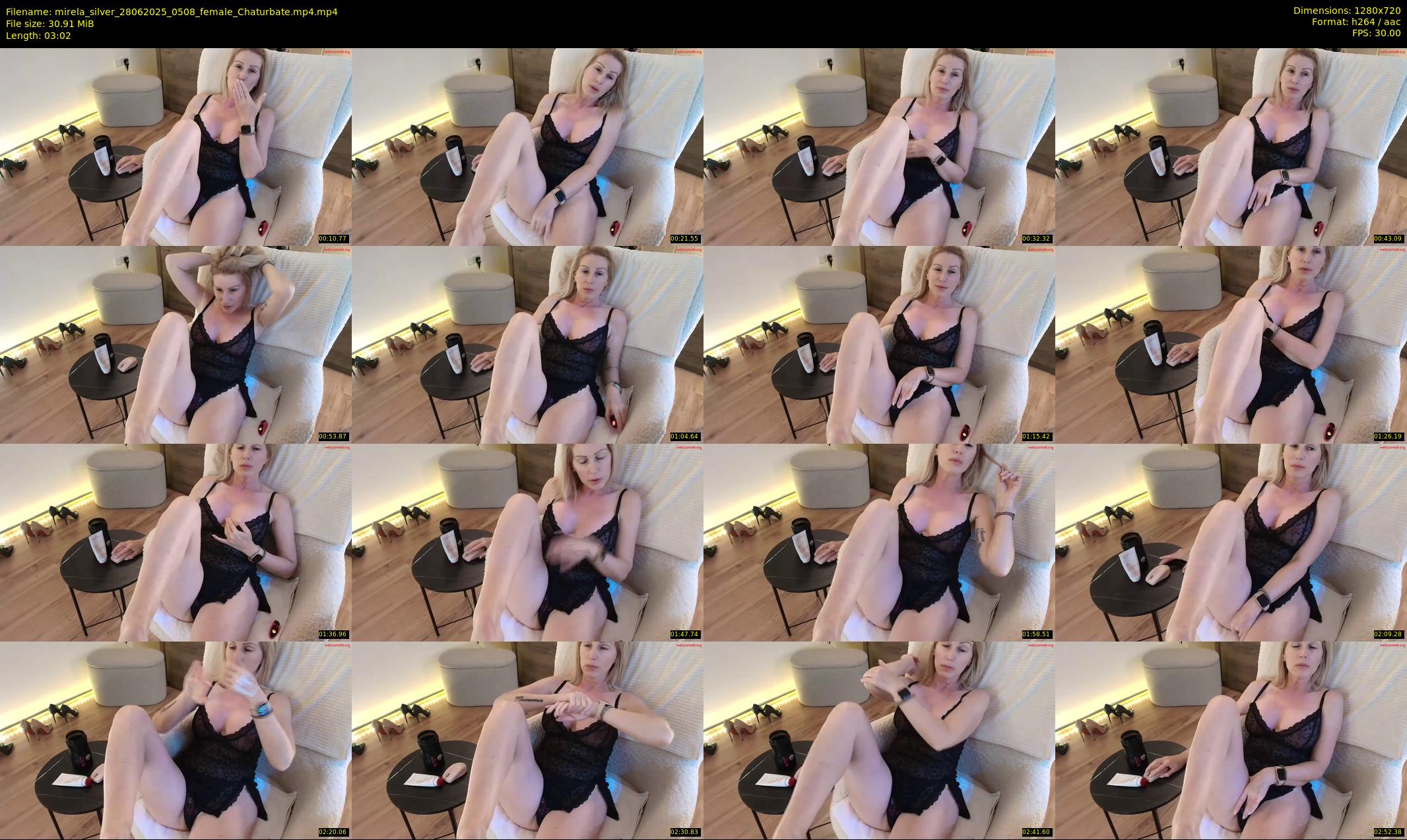 mirela_silver — 4 minute Chaturbate female cam show recording, 720p, Jun 28, 2025
