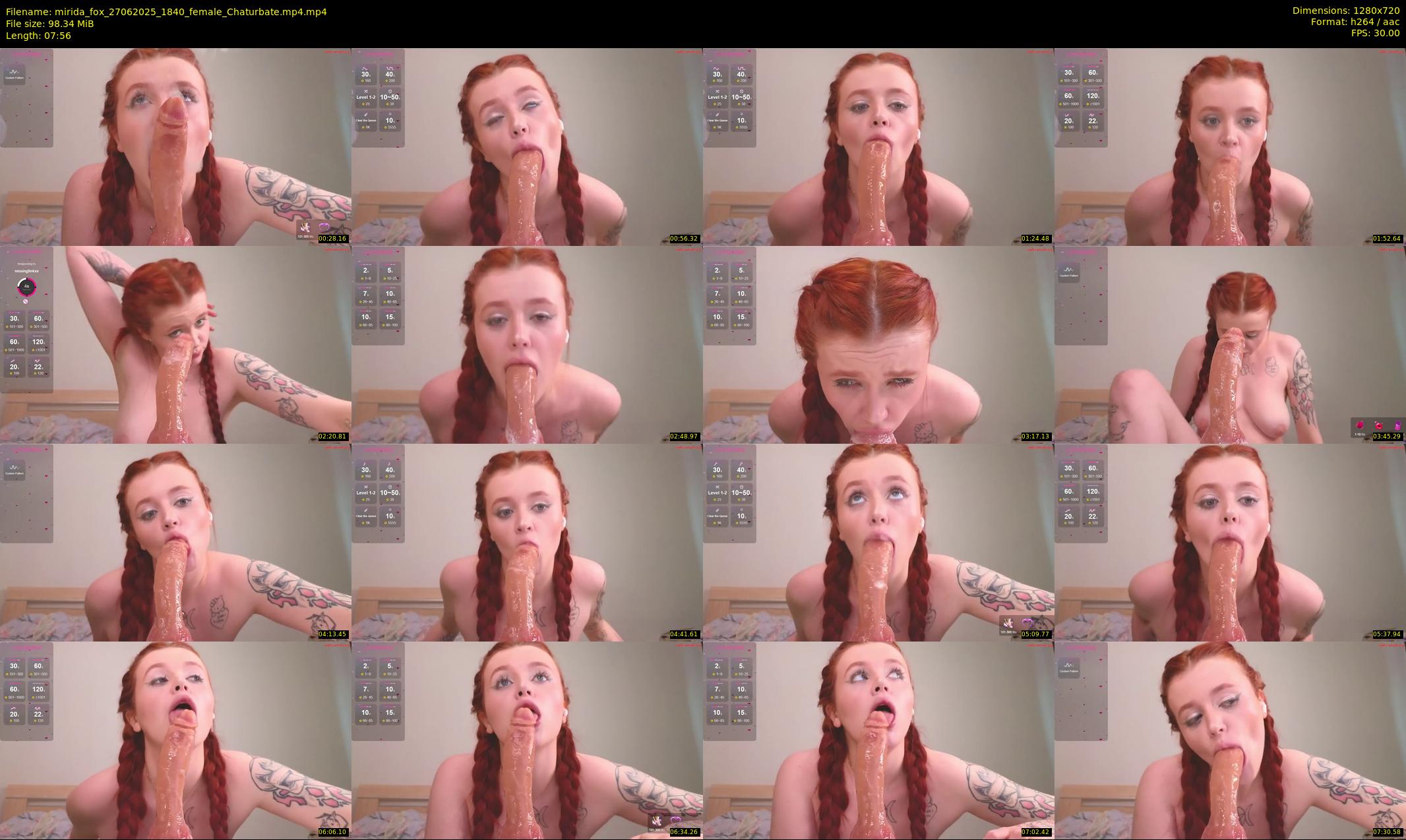 mirida_fox — 8 minute Chaturbate female cam show recording, 720p, Jun 27, 2025