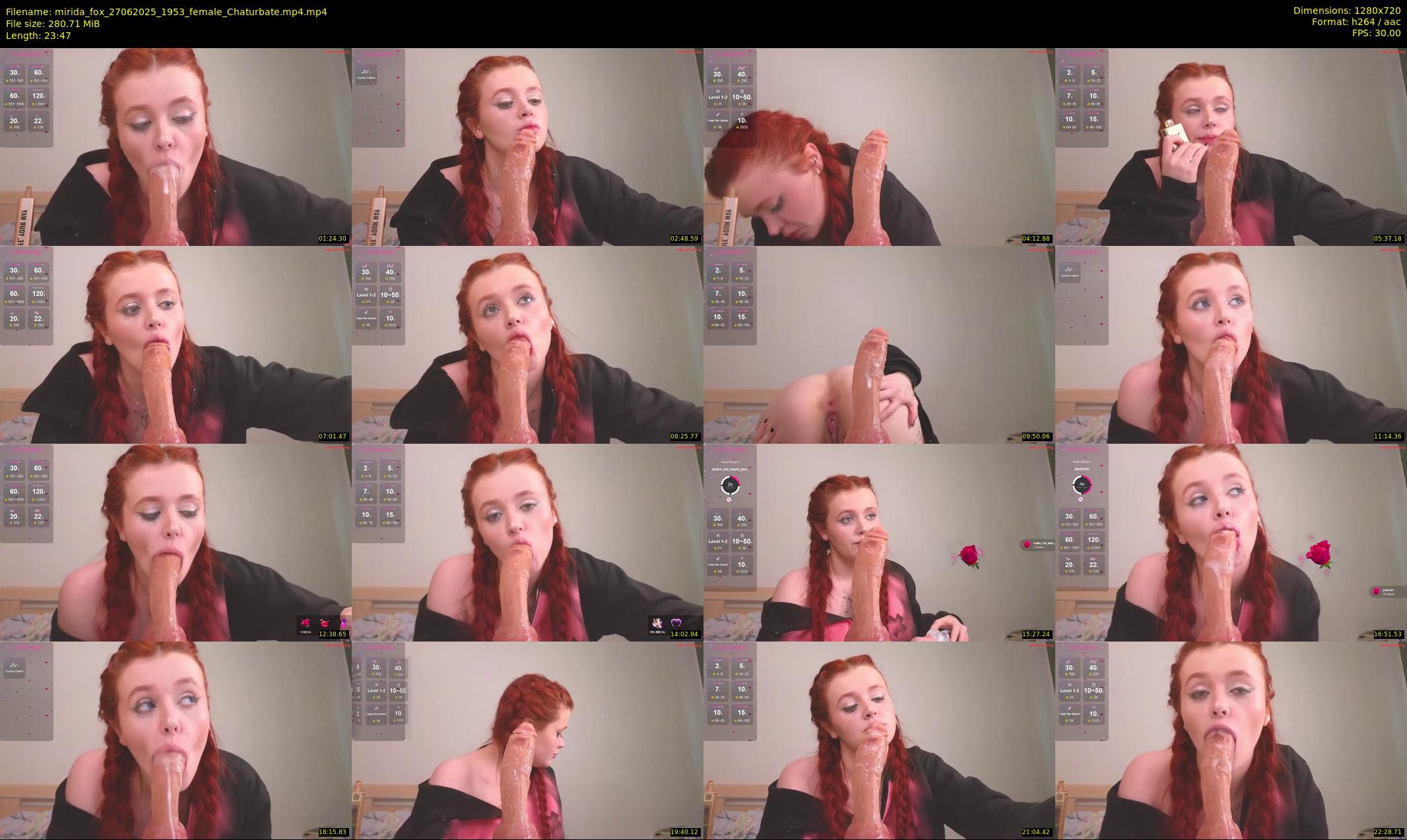 mirida_fox — 24 minute Chaturbate female cam show recording, 720p, Jun 27, 2025