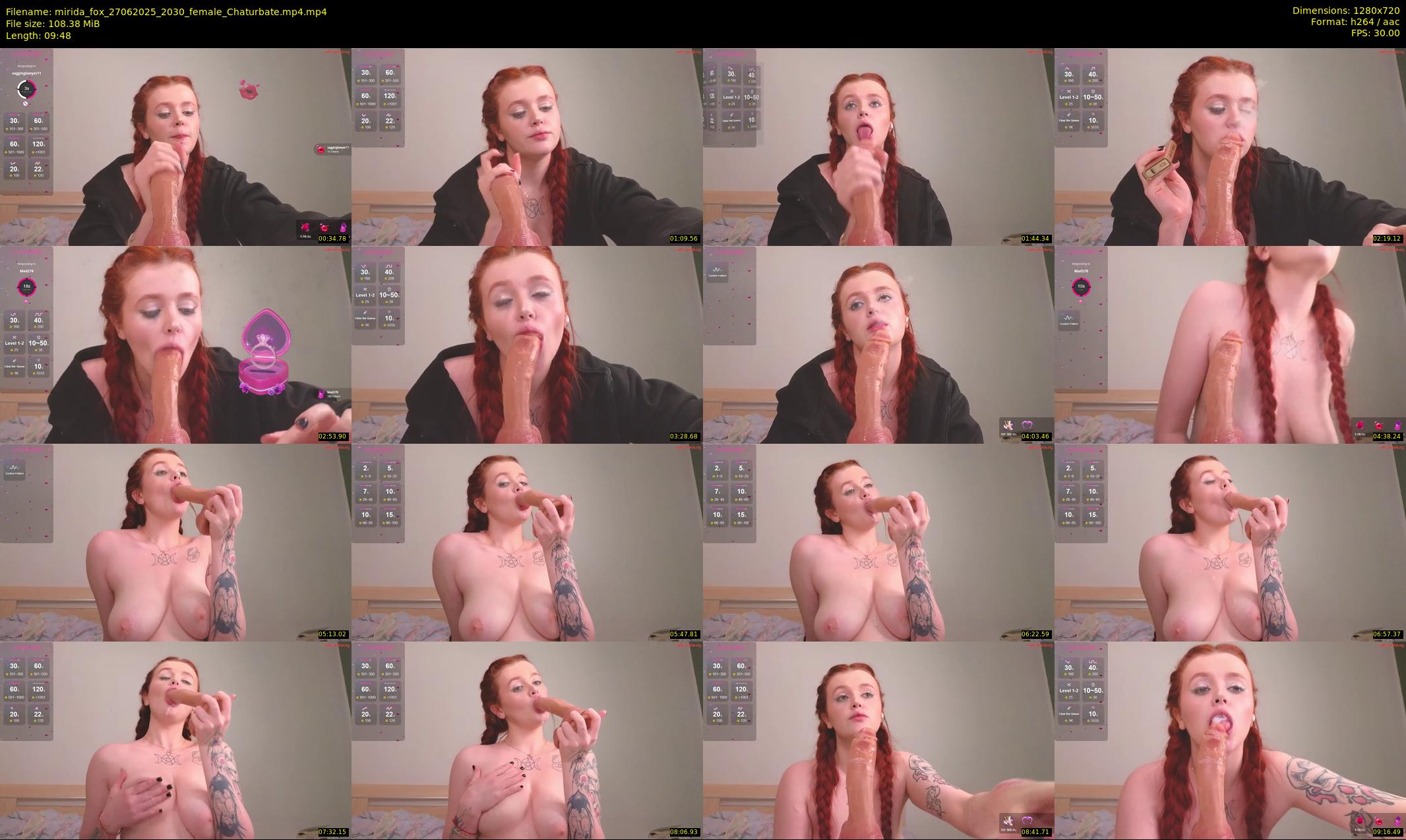 mirida_fox — 10 minute Chaturbate female cam show recording, 720p, Jun 27, 2025