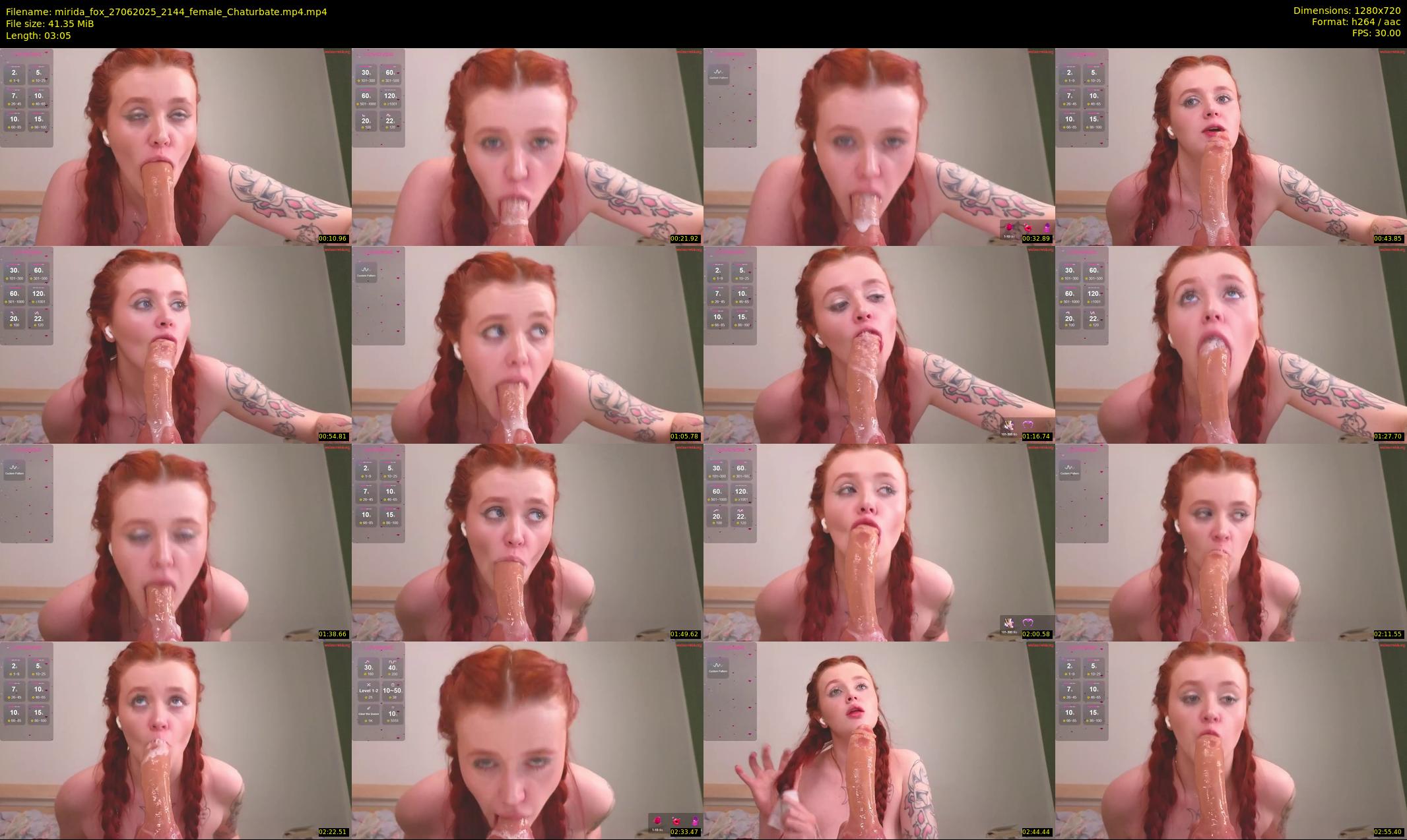 mirida_fox — 4 minute Chaturbate female cam show recording, 720p, Jun 27, 2025