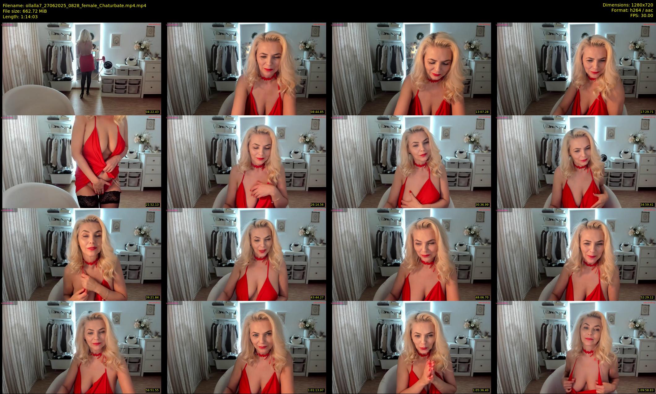 ollalla7 — 75 minute Chaturbate female cam show recording, 720p, Jun 27, 2025
