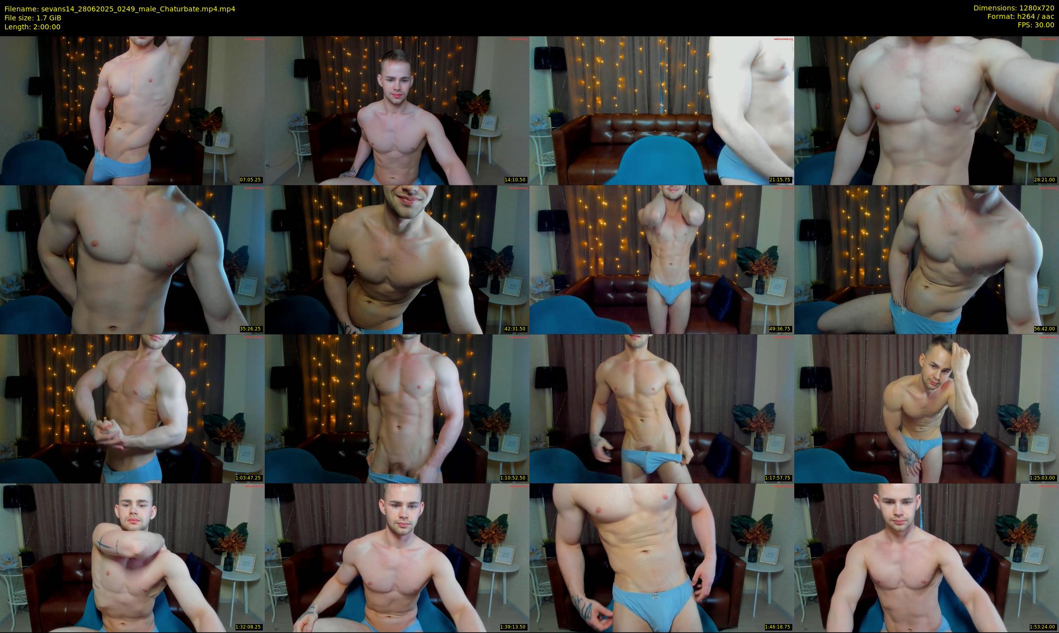 sevans14 — 120 minute Chaturbate male cam show recording, 720p, Jun 28, 2025
